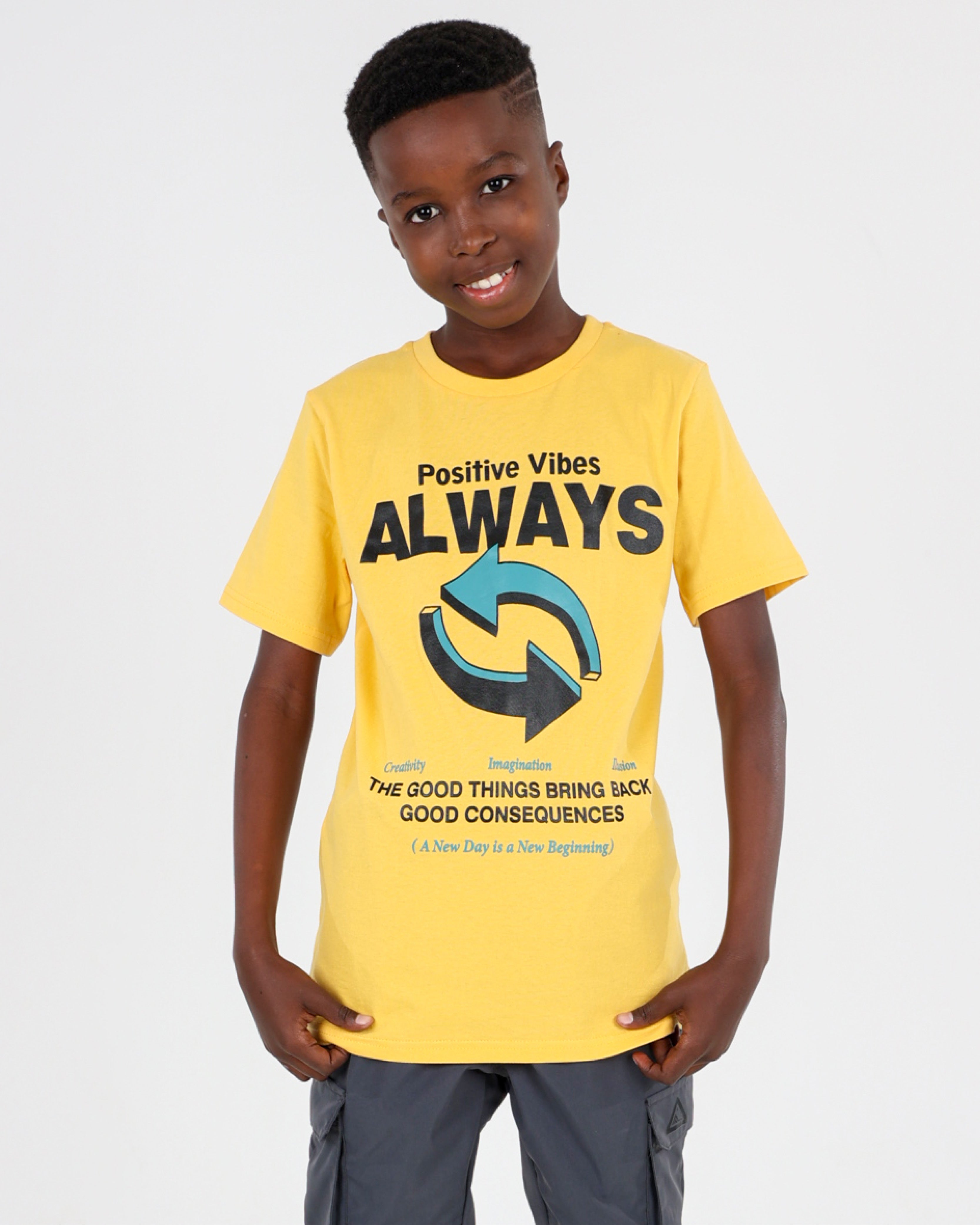 Boys Positive Vibes T-Shirt