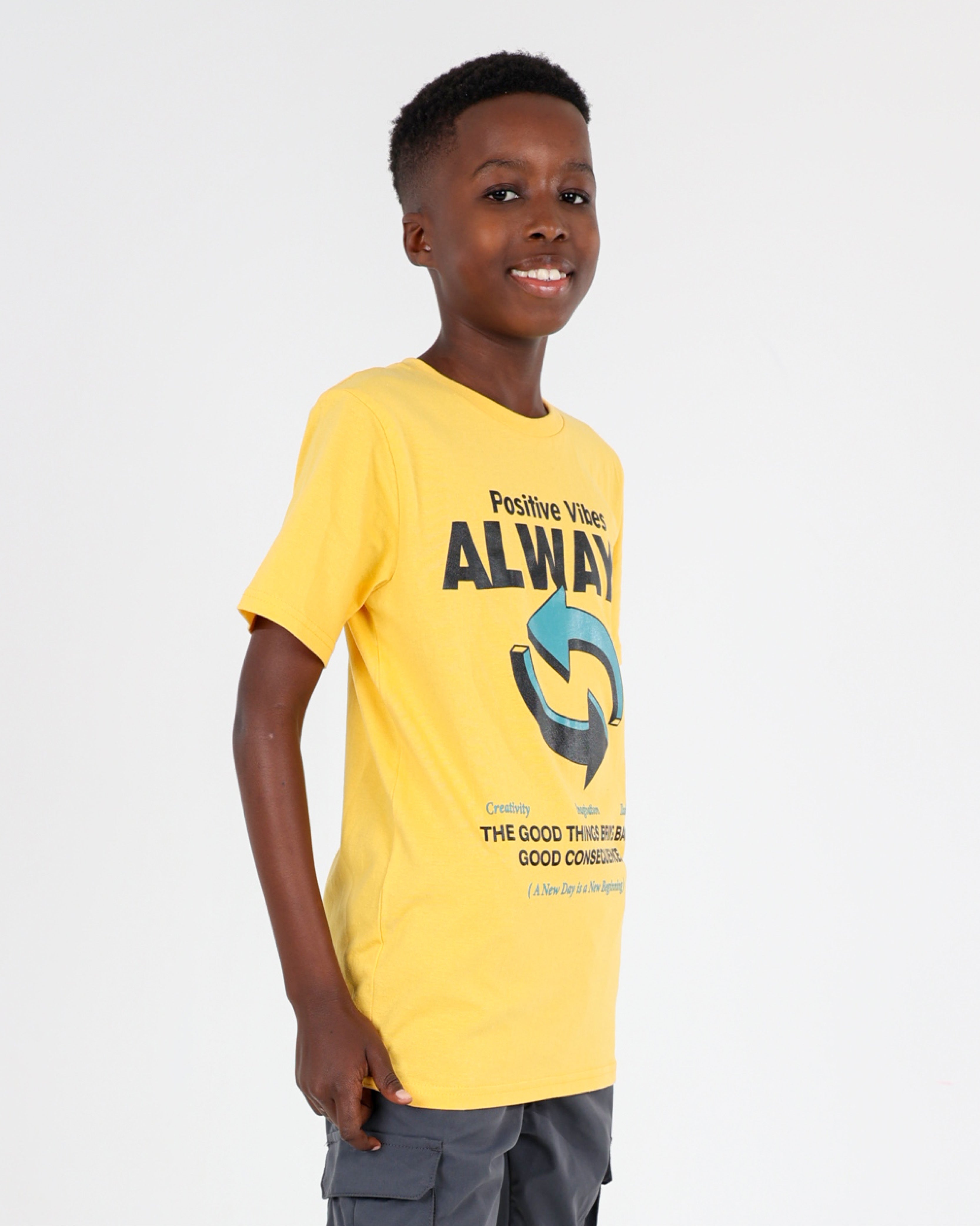 Boys Positive Vibes T-Shirt