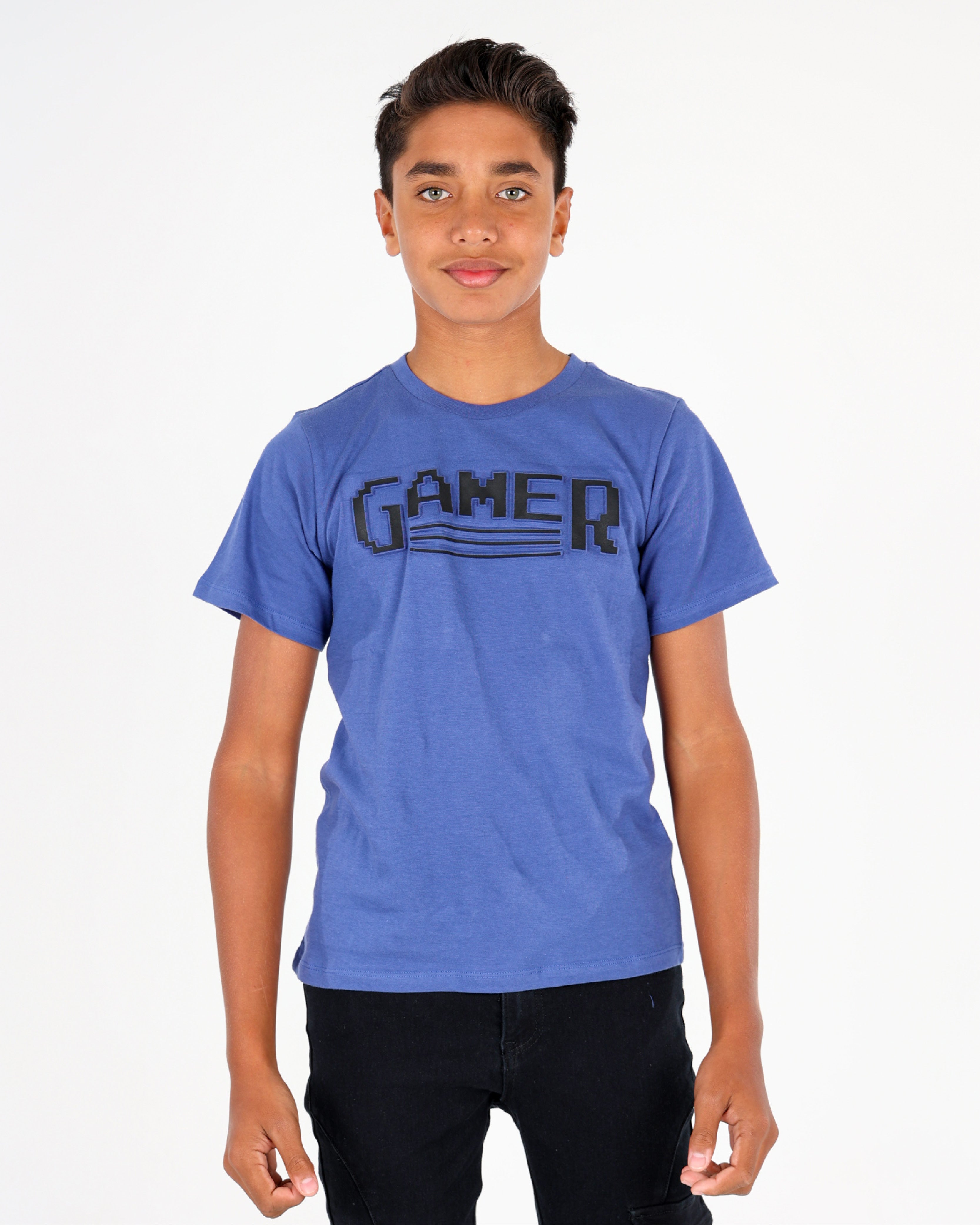 Embossed Gamer Short Sleeve T-Shirt