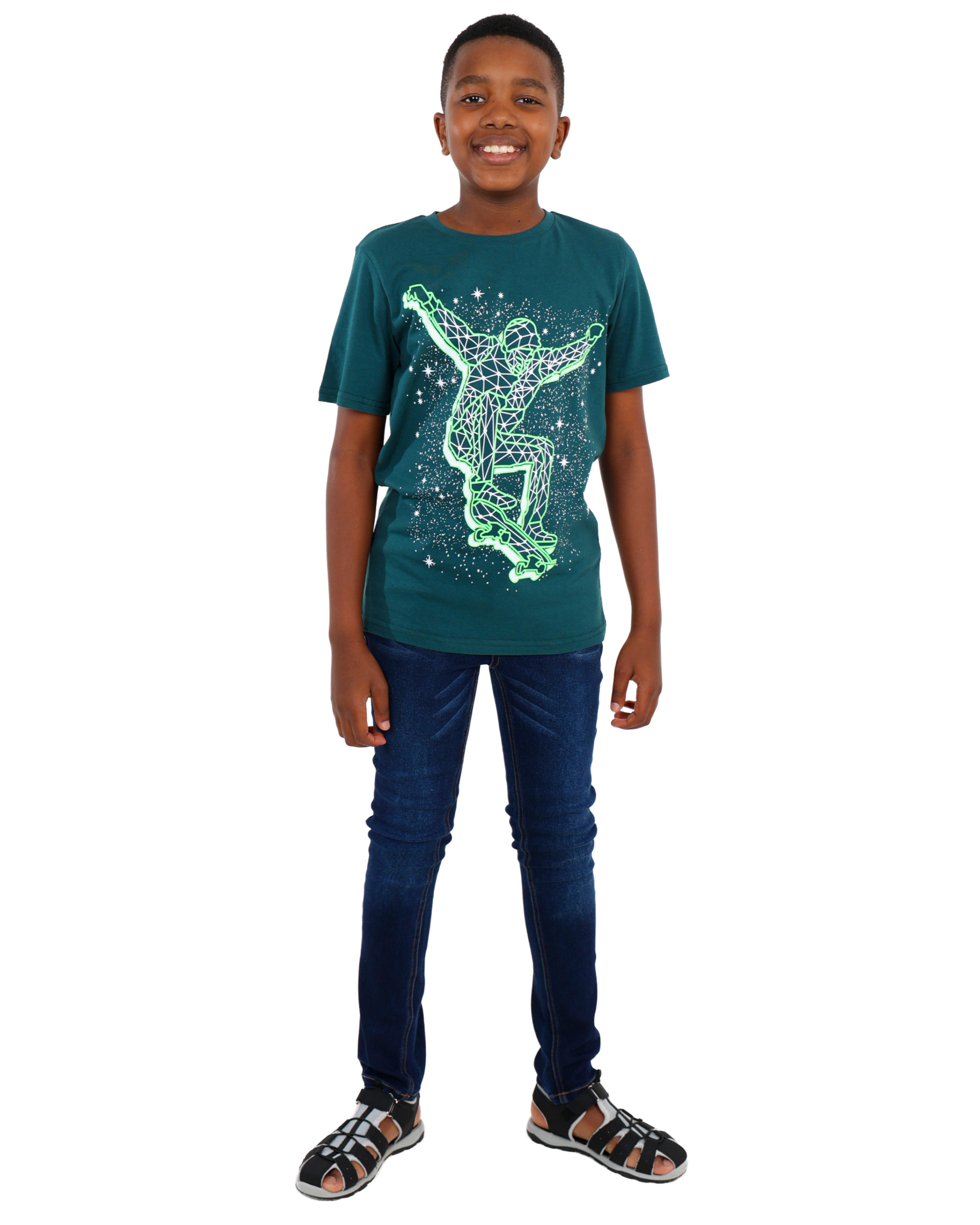 Skater Graphic Short Sleeve T-Shirt