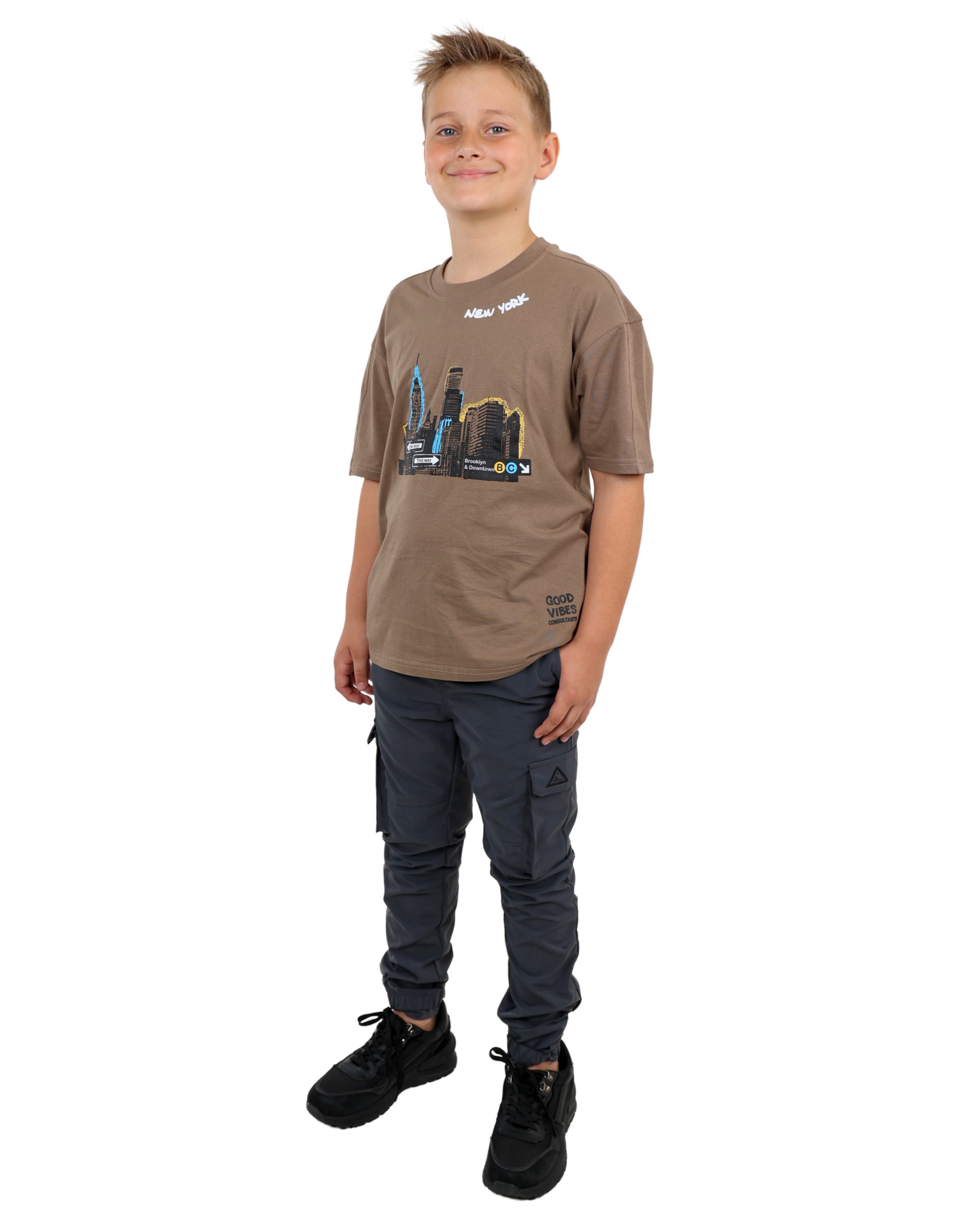 Overlay Pocket Cargo Pants