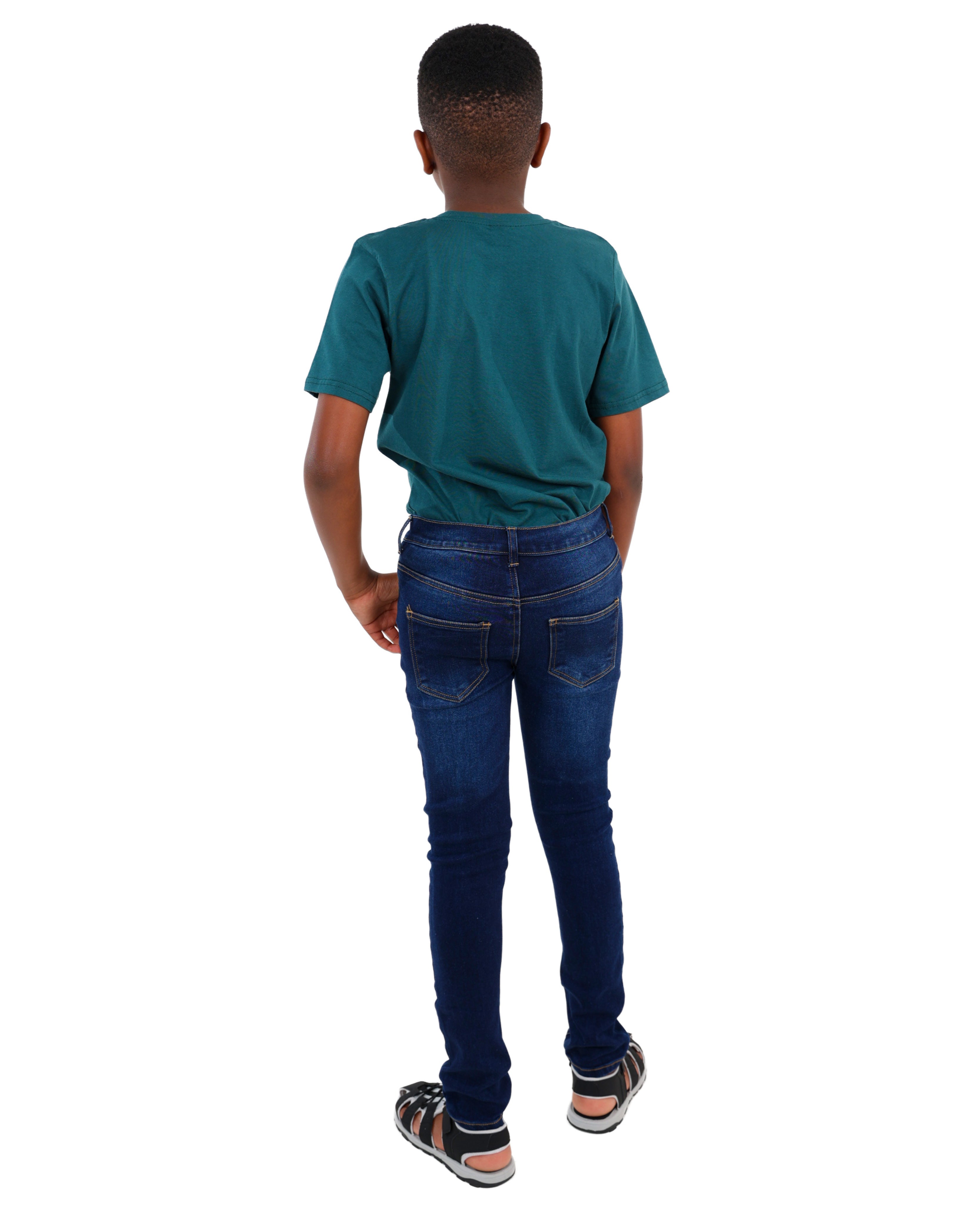 Dark Indigo Skinny Fit Denim Jeans