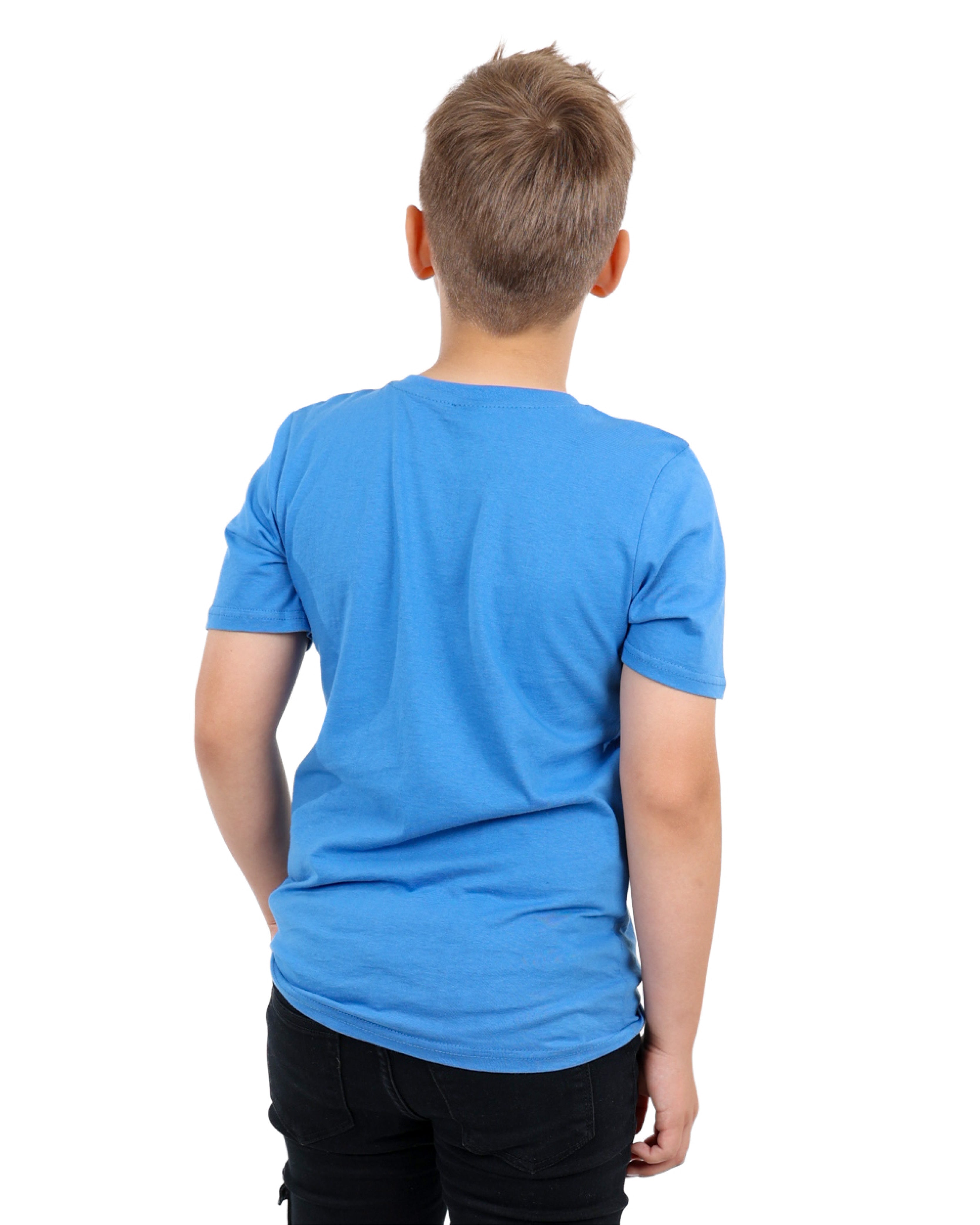 Short Sleeve "Always Live In The Moment" Graphic Print T-Shirt