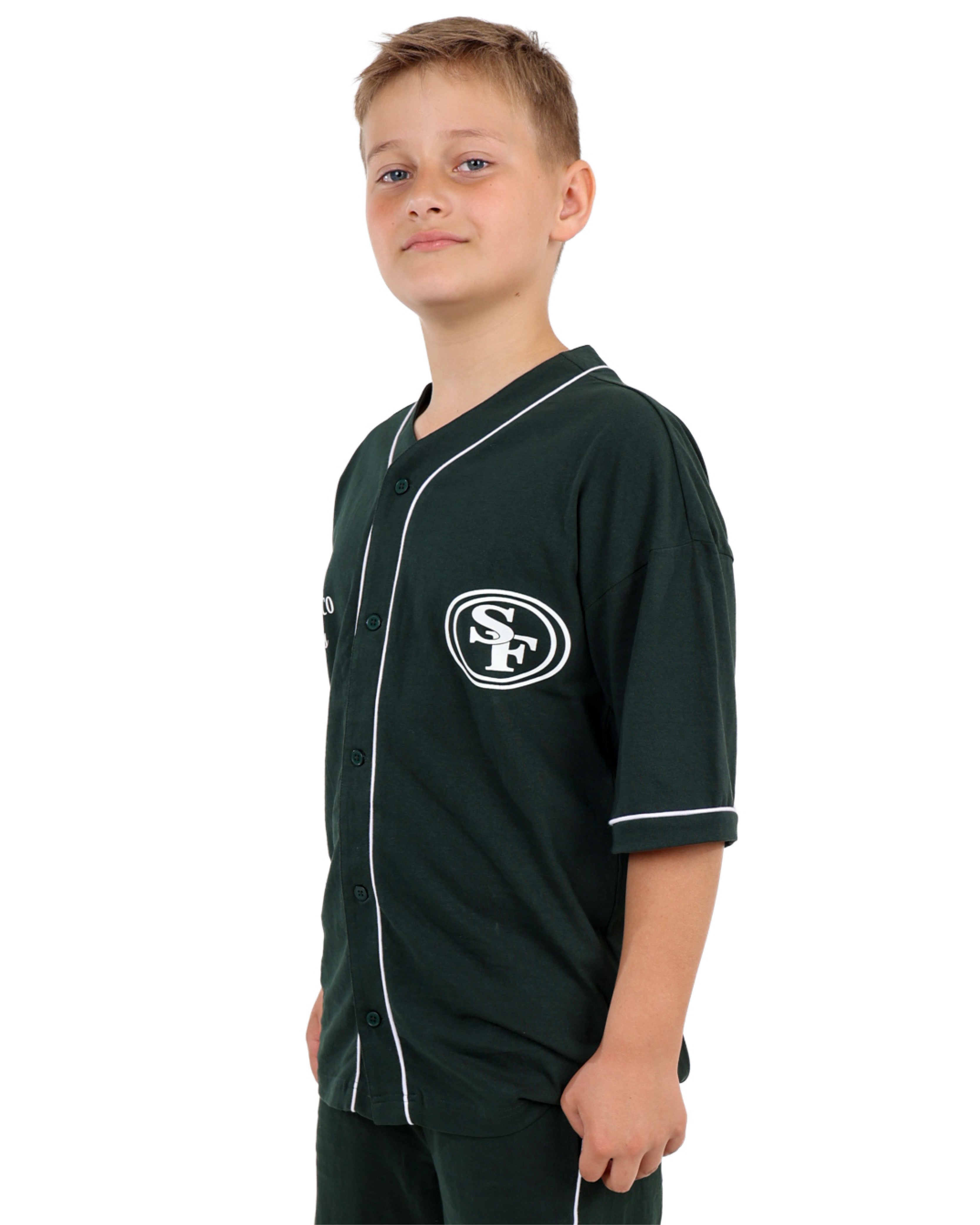 Short Sleeve Varsity Baseball T-Shirt