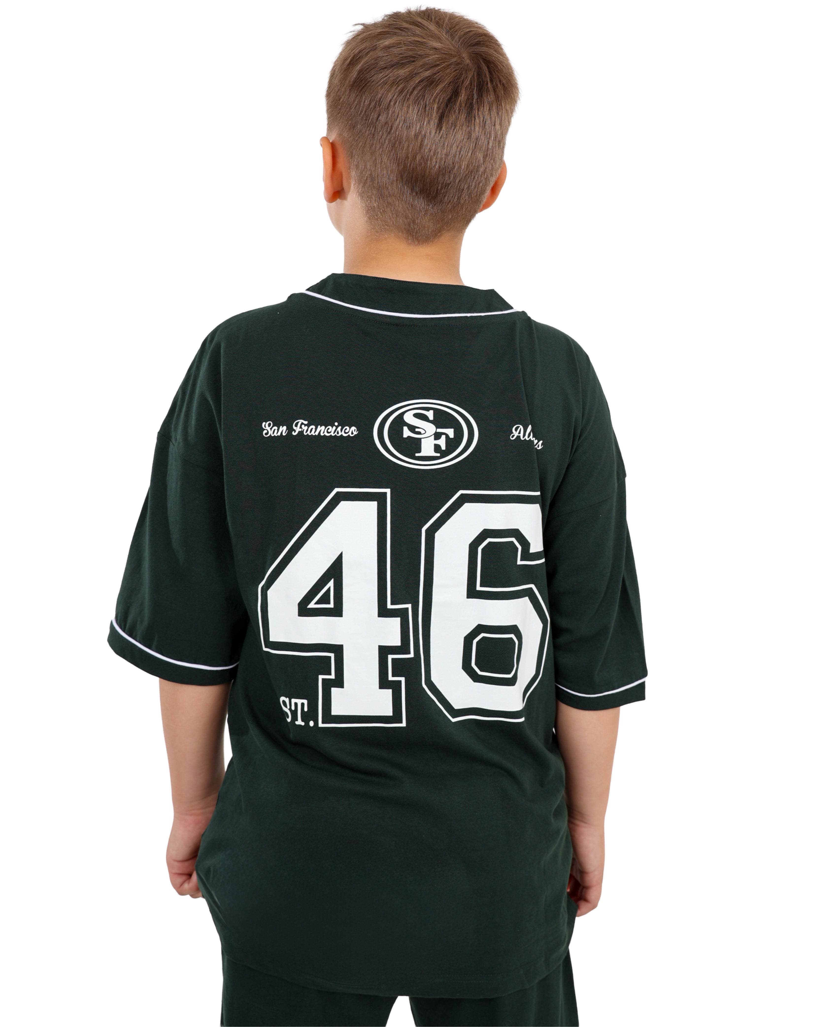 Short Sleeve Varsity Baseball T-Shirt