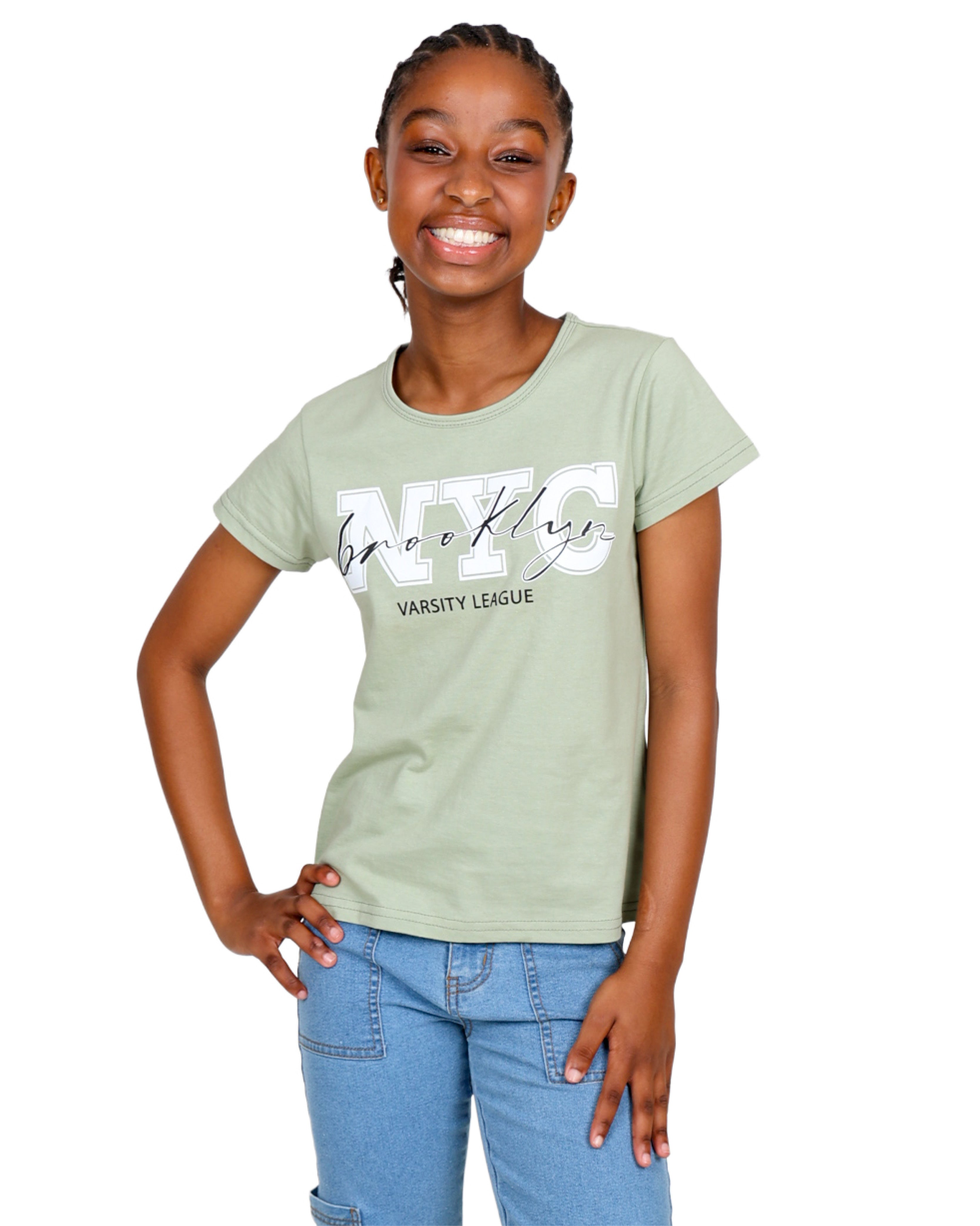 Short Sleeve "NYC" Graphic Print T-Shirt