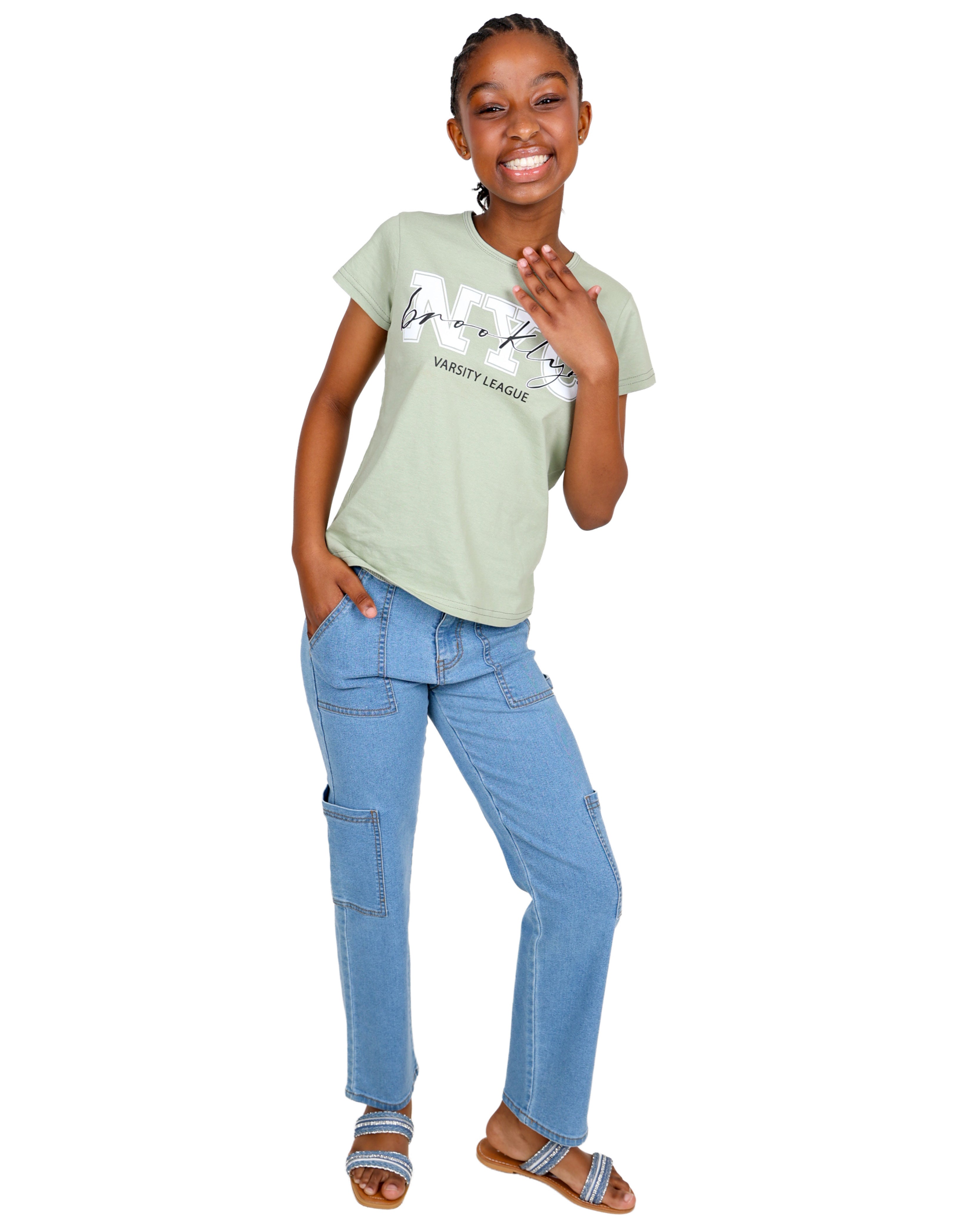 Short Sleeve "NYC" Graphic Print T-Shirt