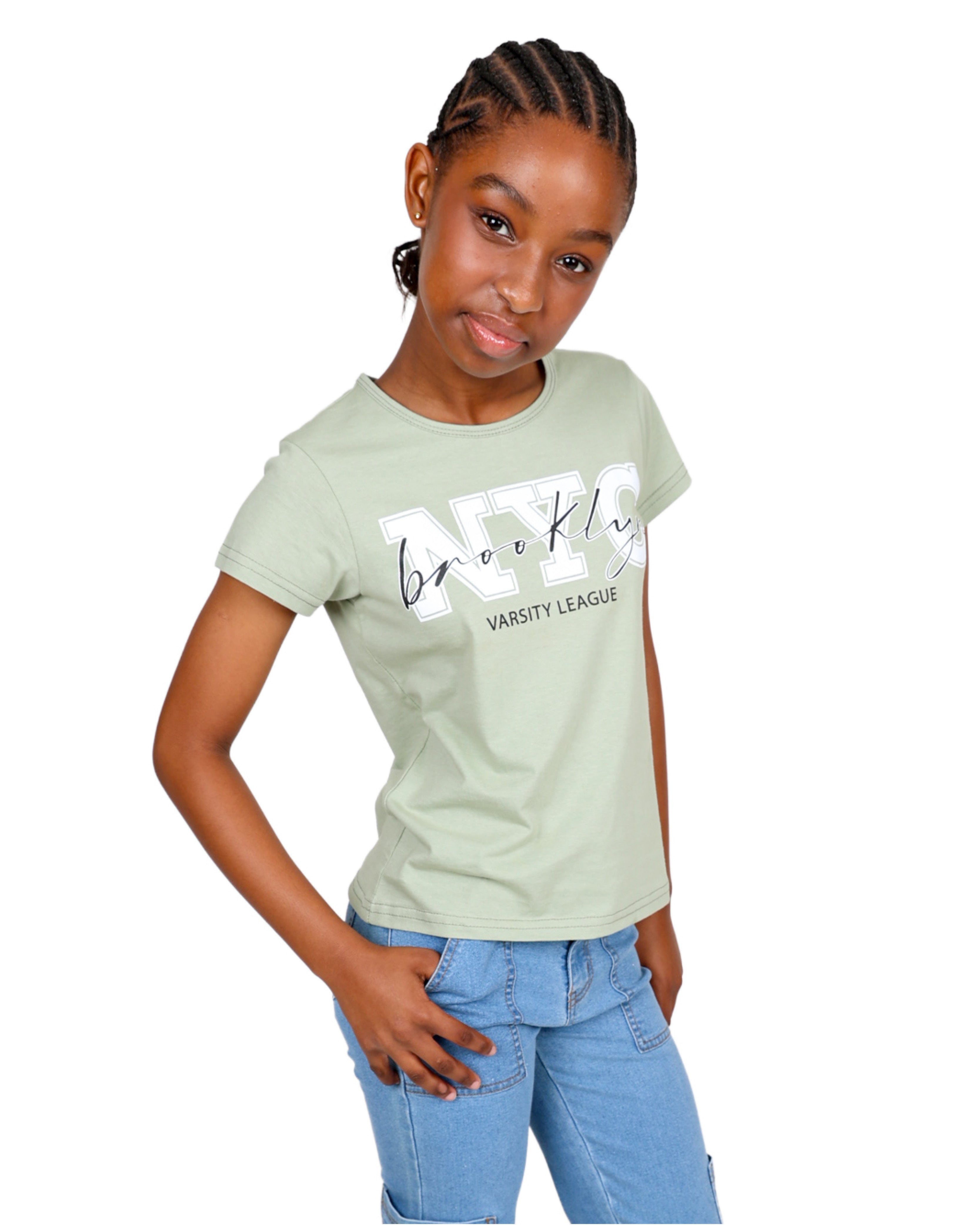 Short Sleeve "NYC" Graphic Print T-Shirt