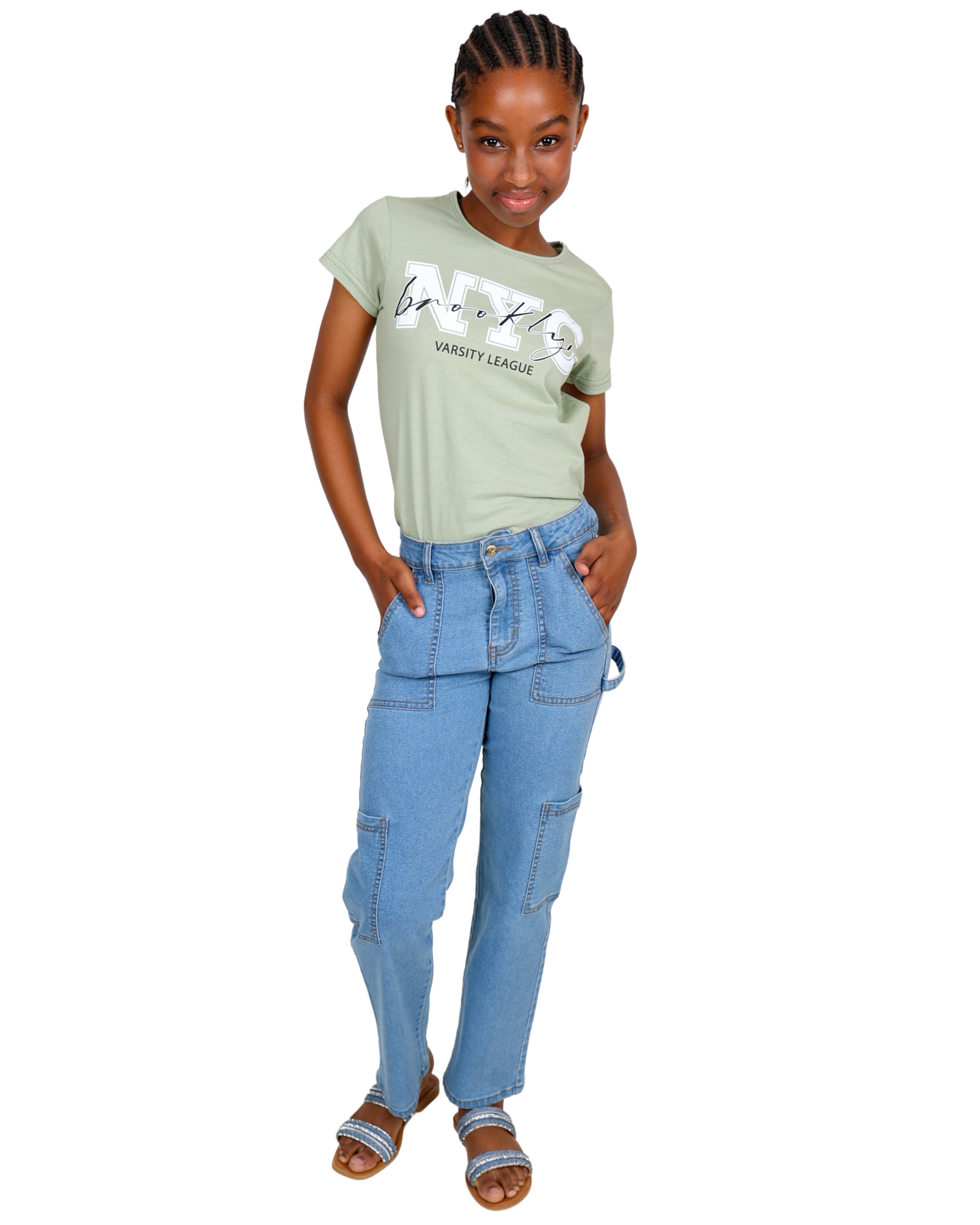 Light Indigo Carpenter Denim Jeans
