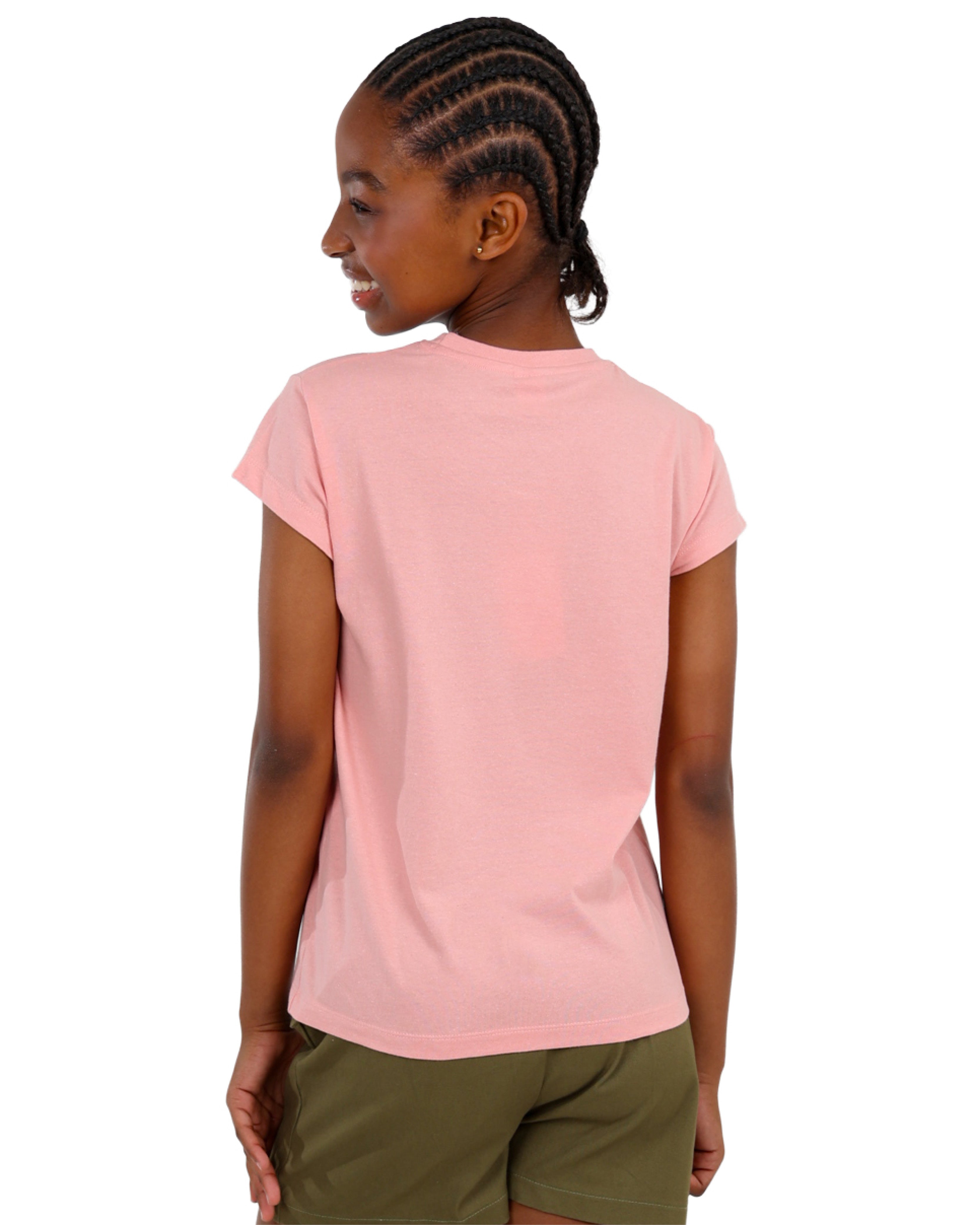 Short Sleeve Sequin Heart T-Shirt