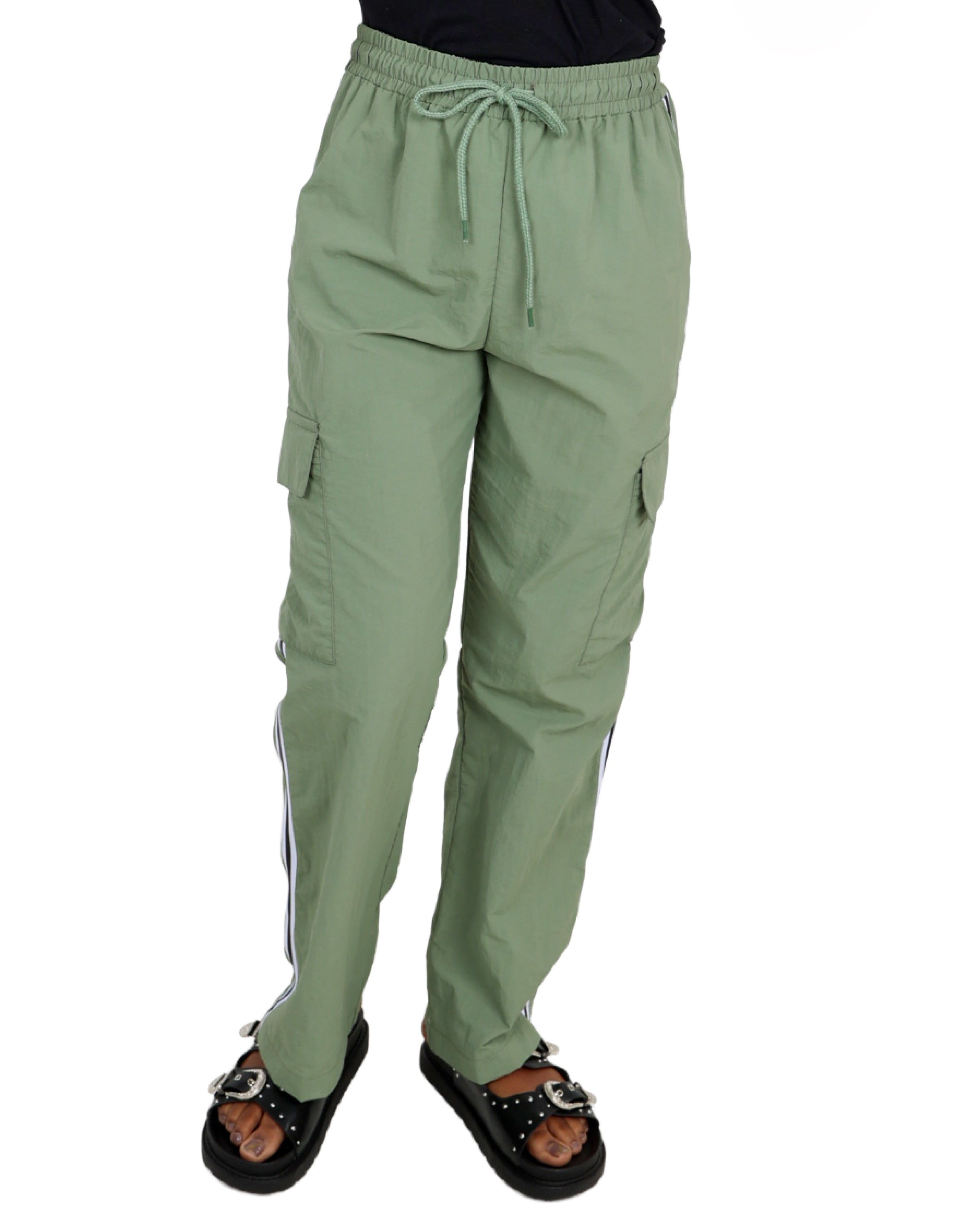 Side Stripe Cargo Pants