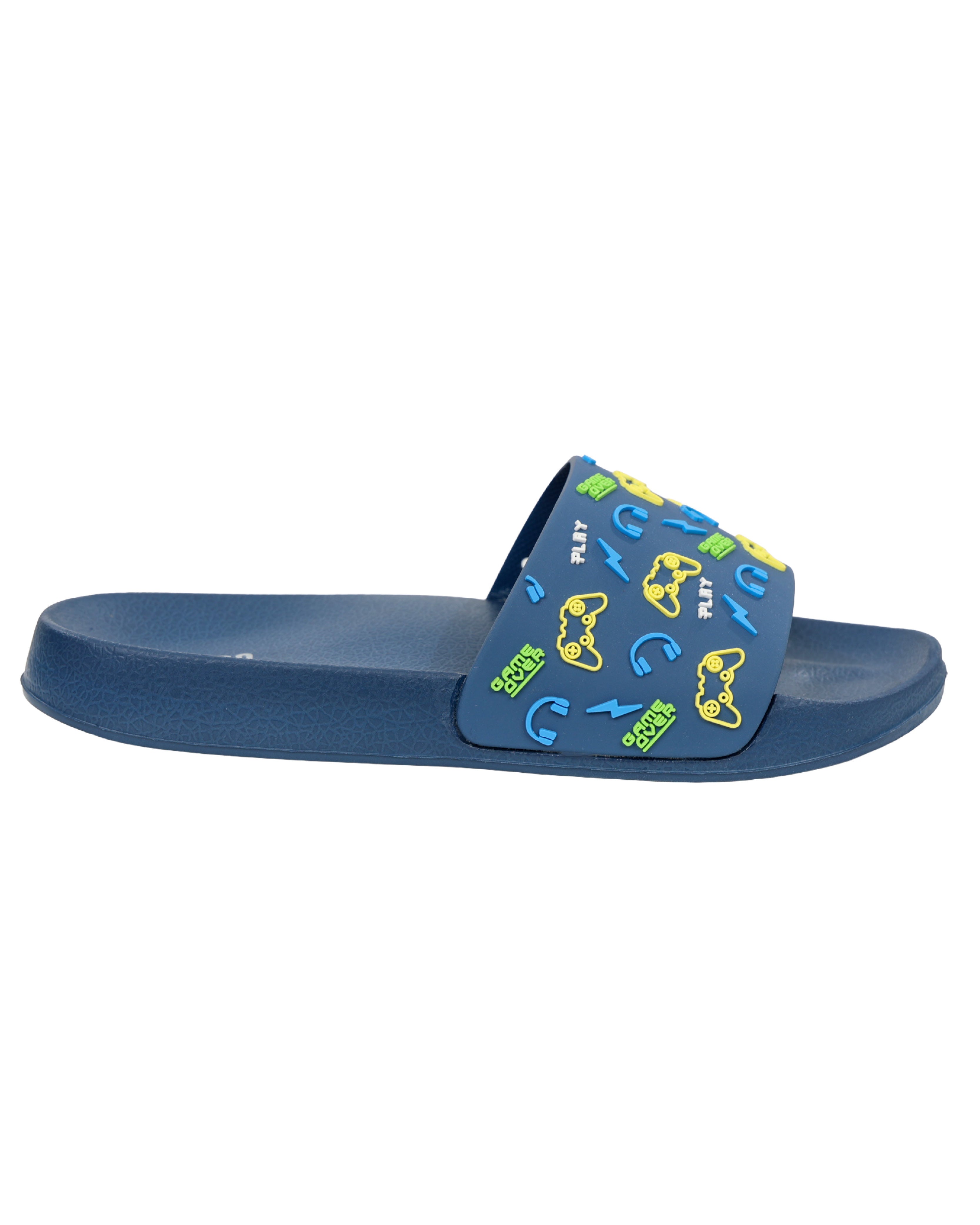 Navy Boys Gaming Pool Slide