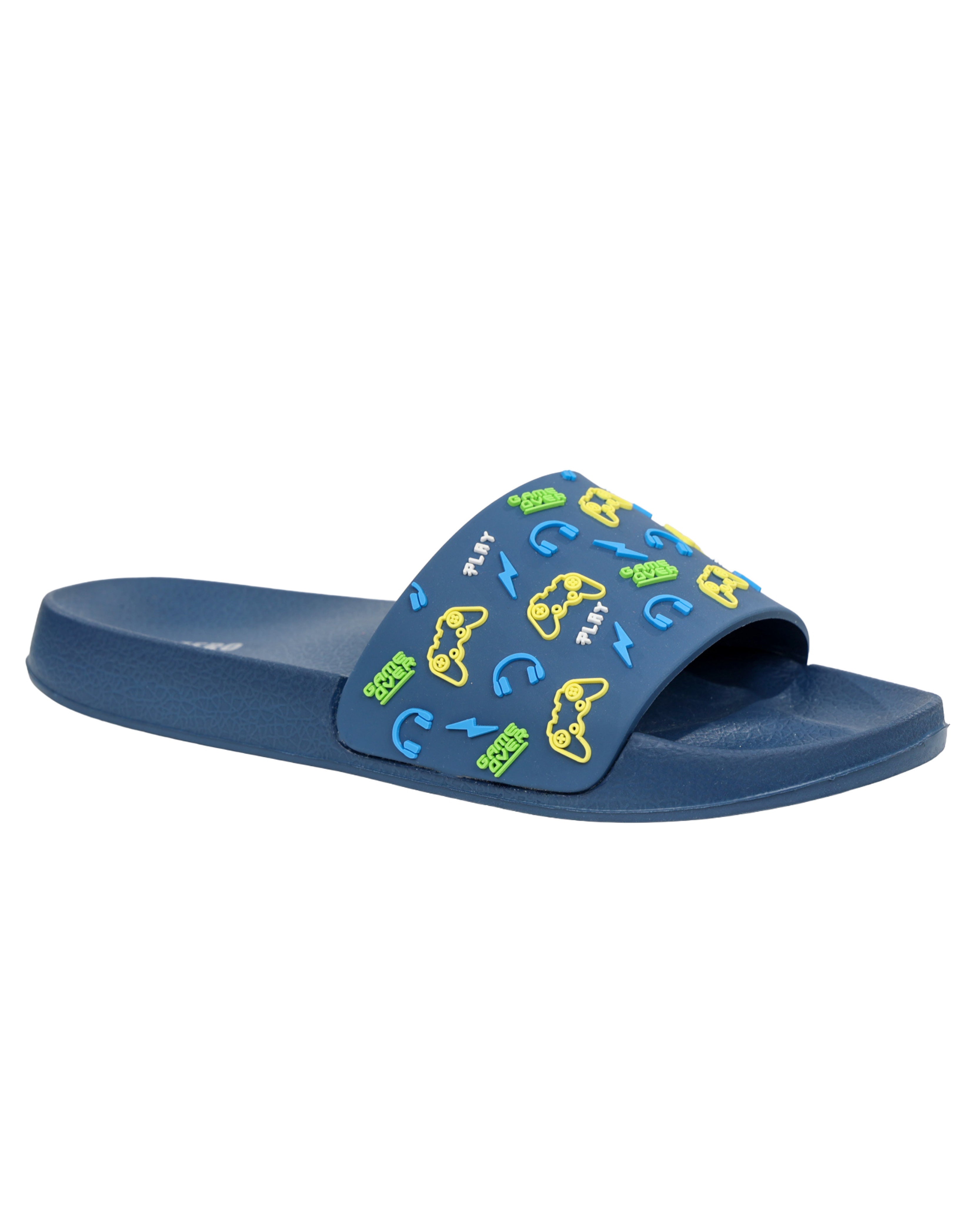 Navy Boys Gaming Pool Slide