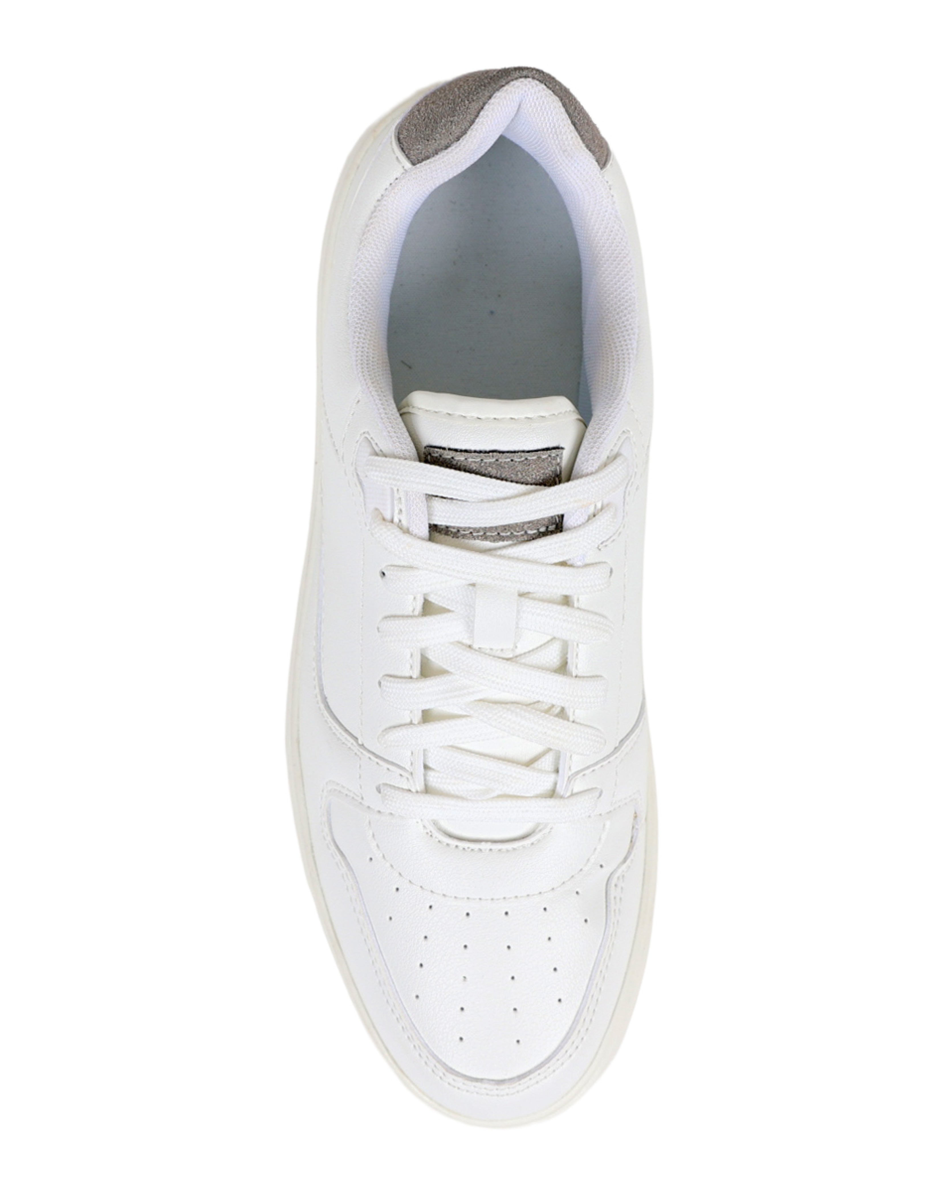 Lace Up White Sneaker
