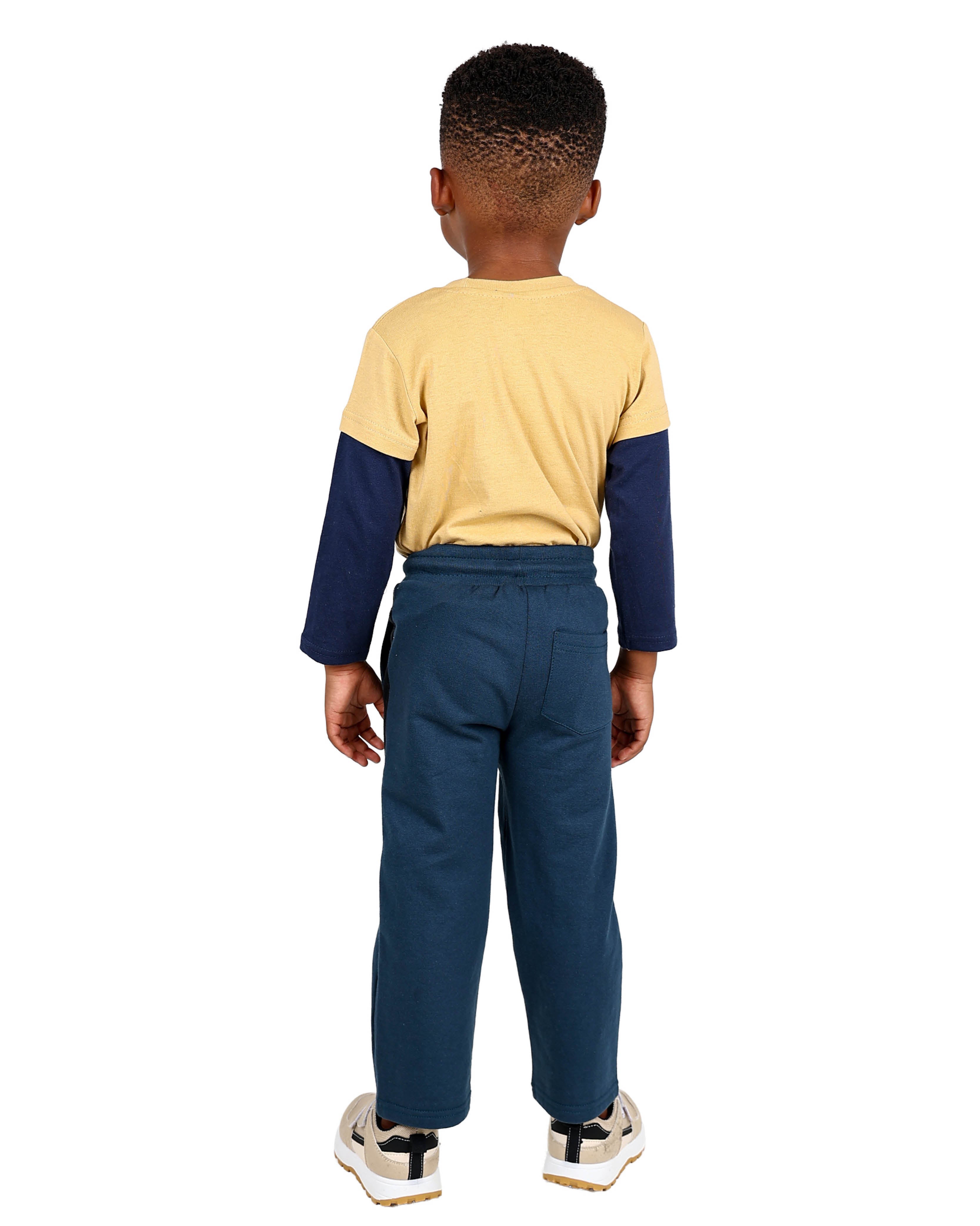 Navy Active Track Pants