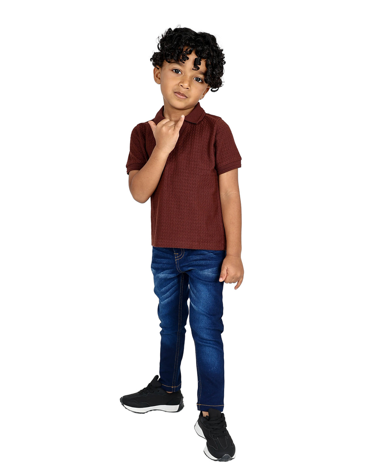 Dark Indigo Five Pocket Stretch Skinny Jeans