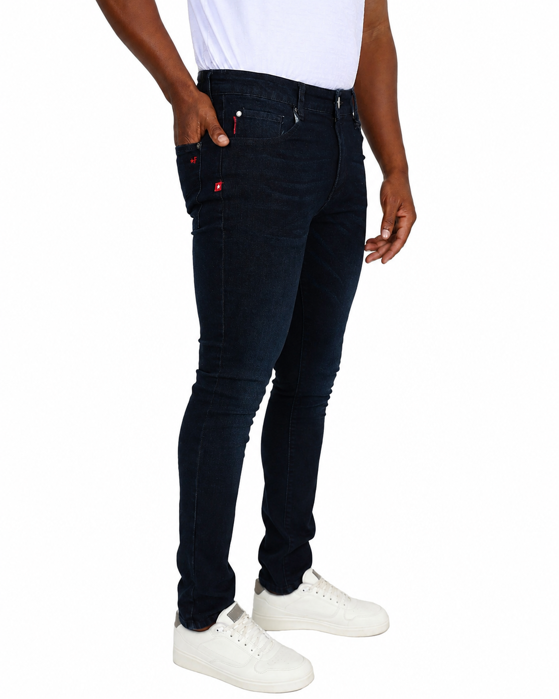 Funk Blue Black Nexus Skinny Jeans