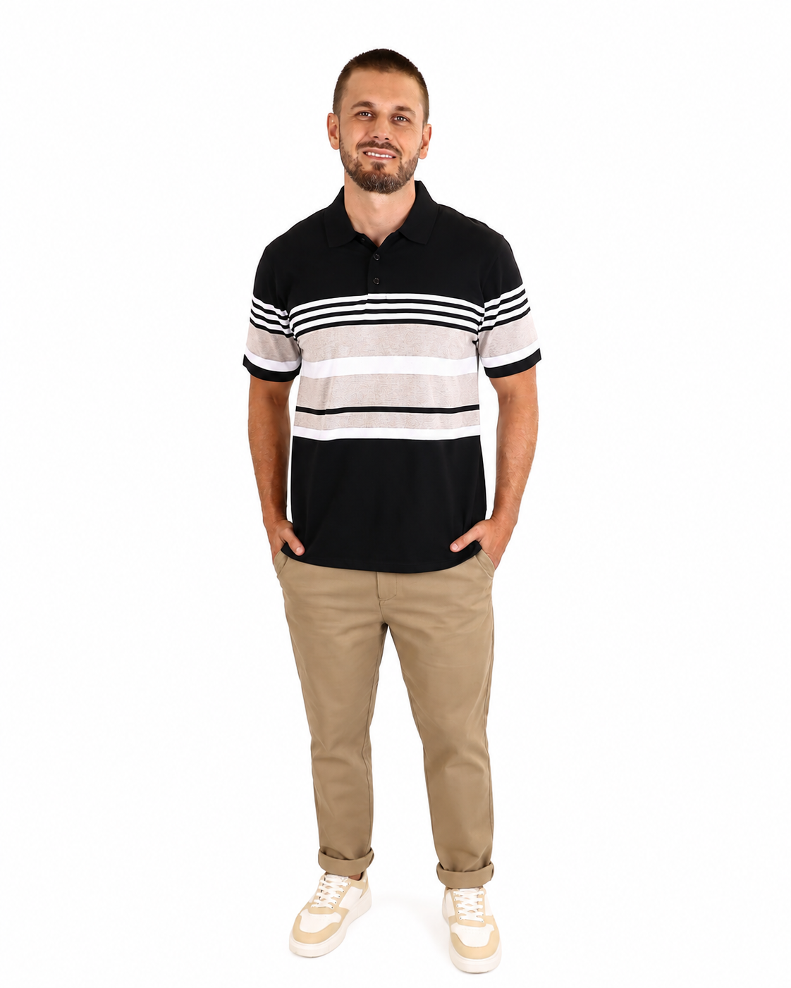 Straight Fit Khaki Chino