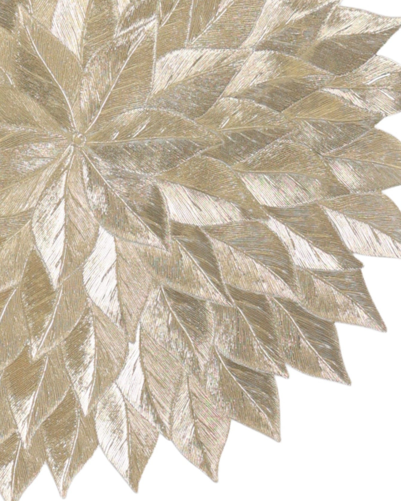 Chrysanthemum Placemat Gold