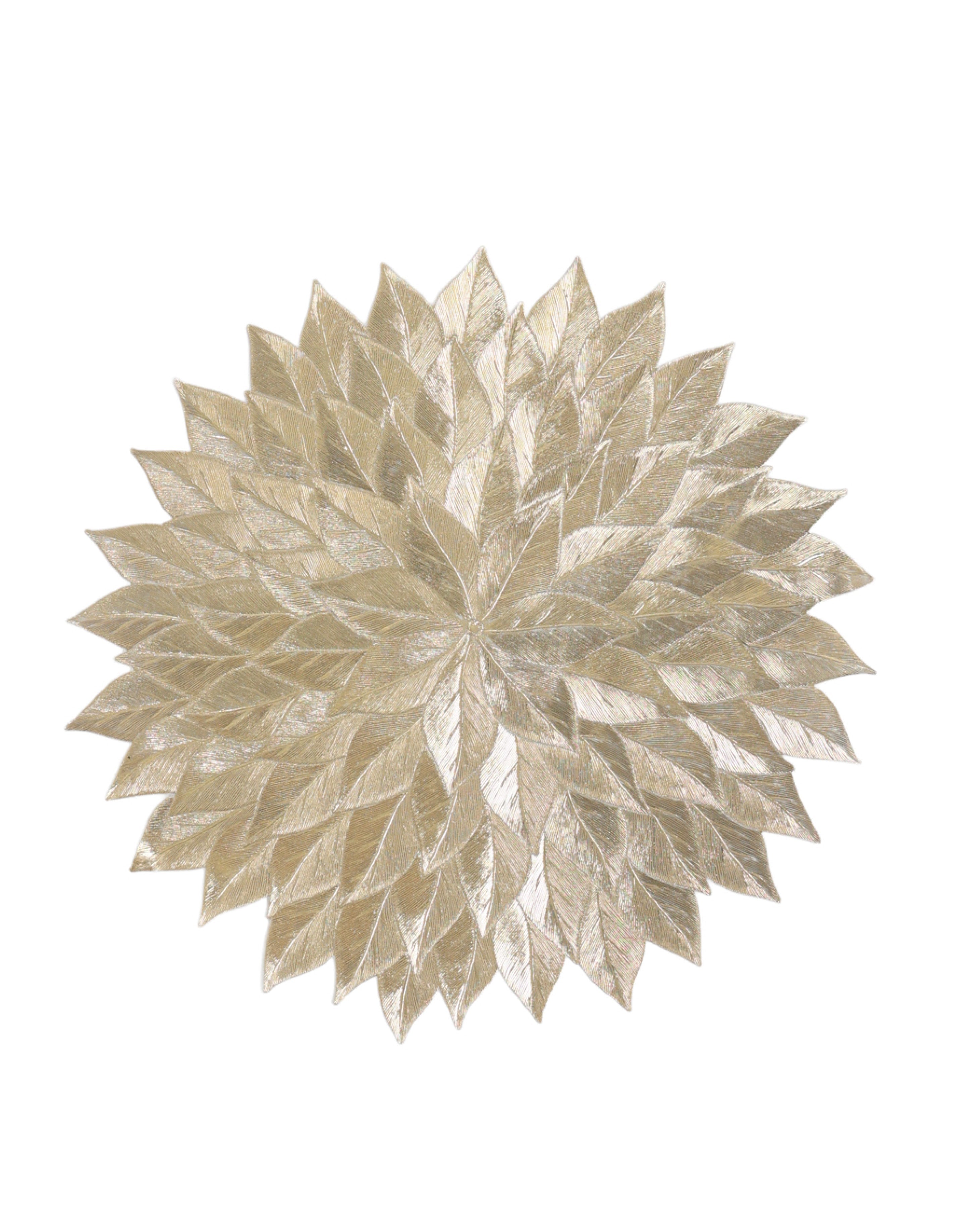 Chrysanthemum Placemat Gold