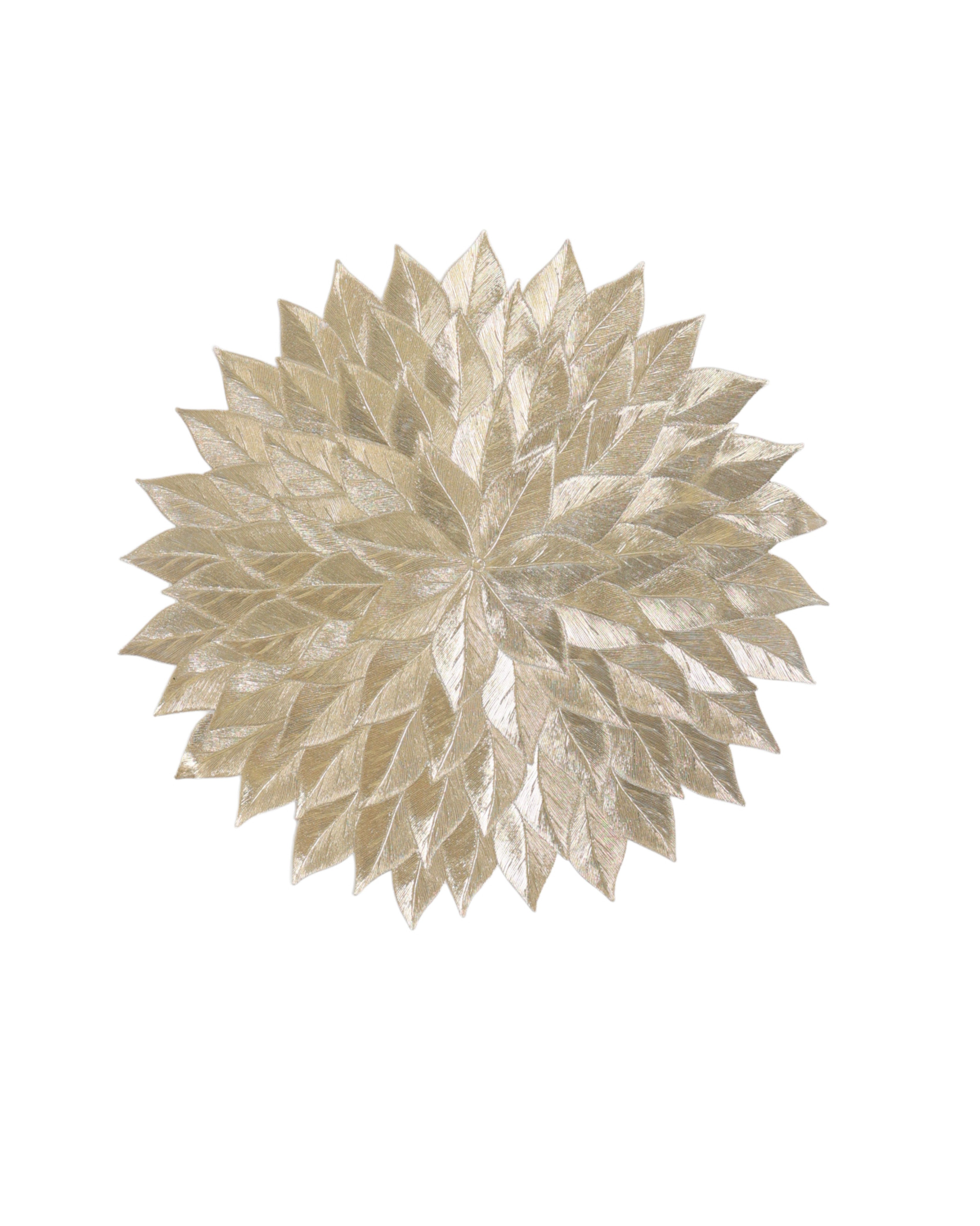 Chrysanthemum Placemat Gold