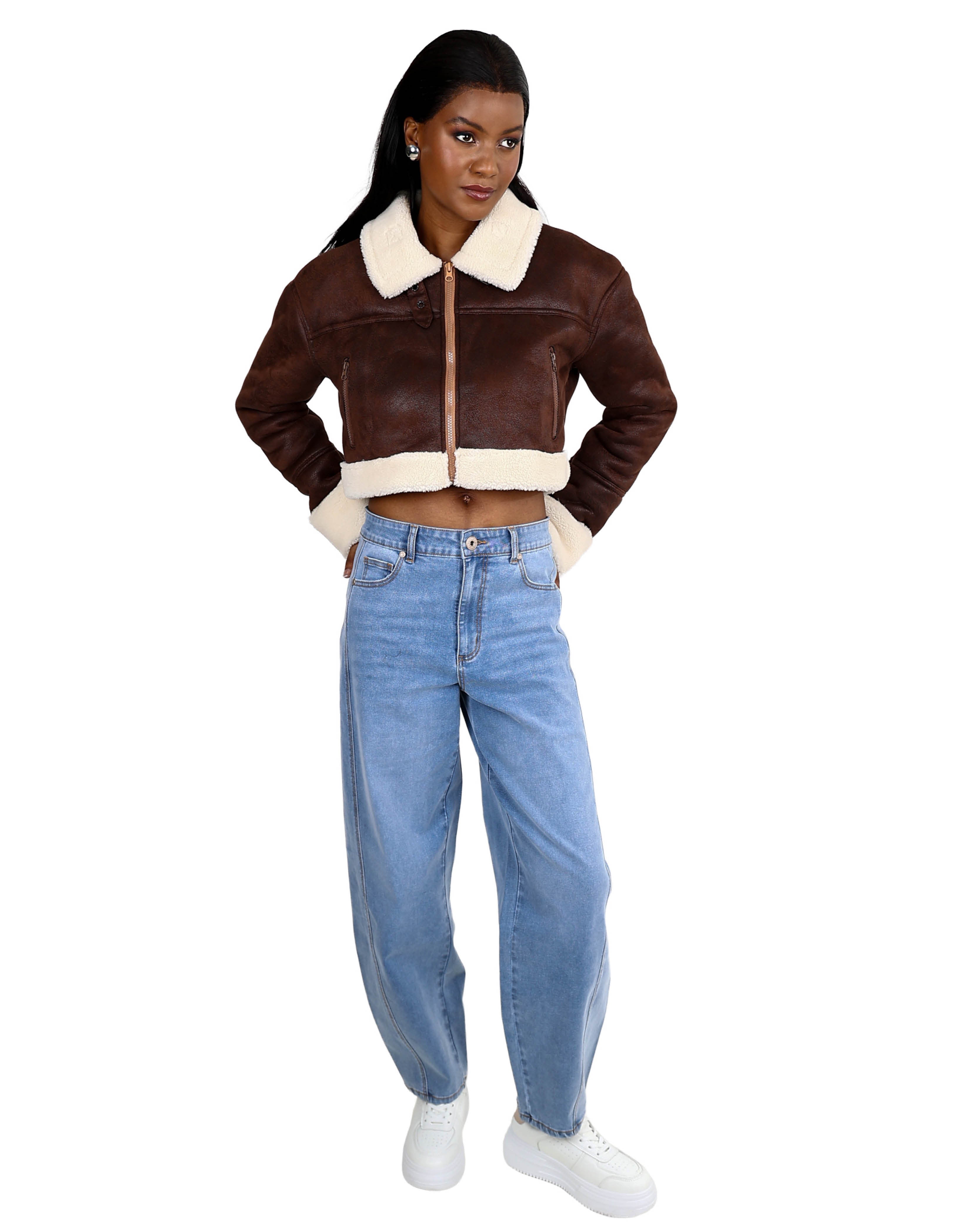 Light Indigo Barrel Cruise Jean