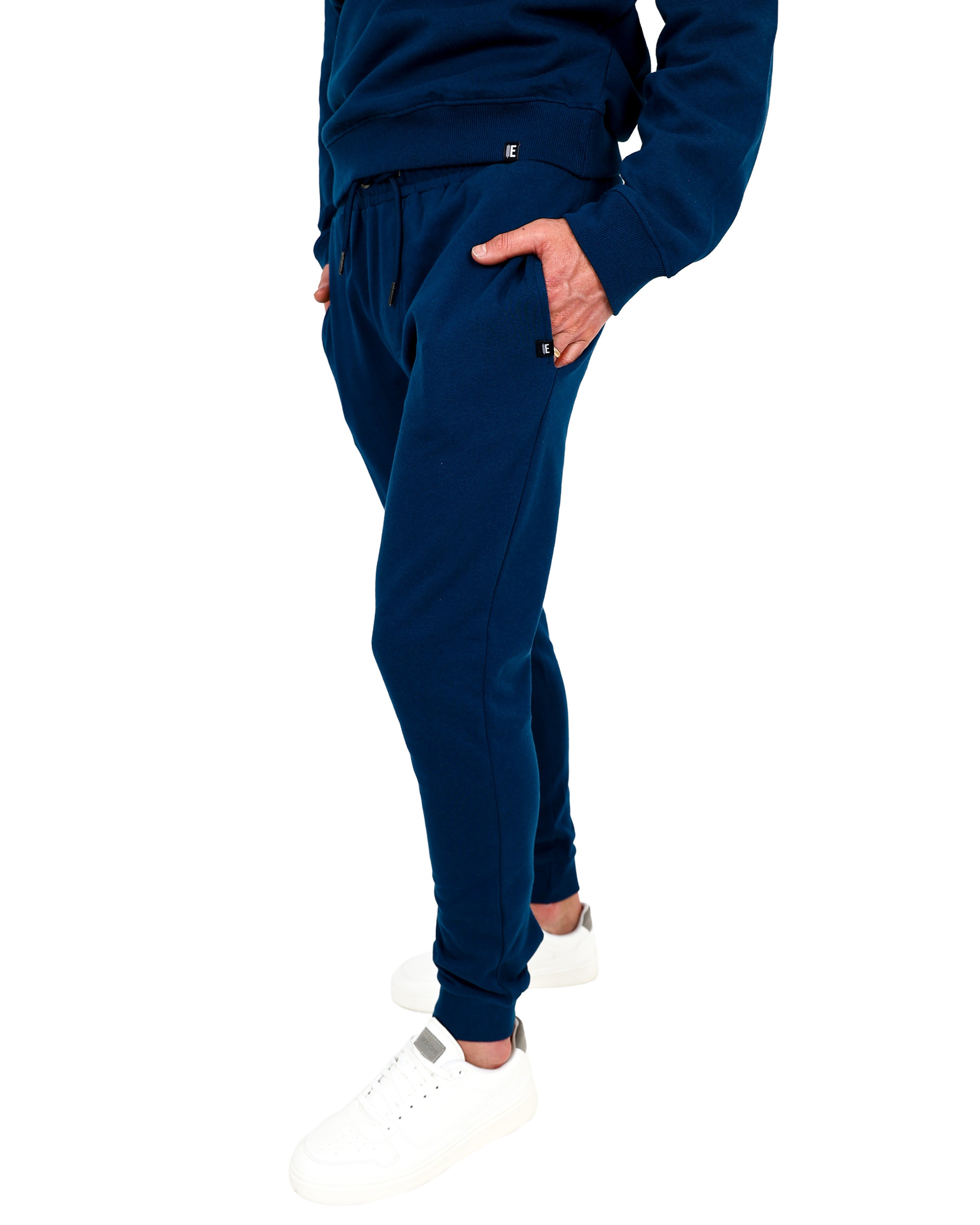 Classic Cotton Rich Teal Track Pants