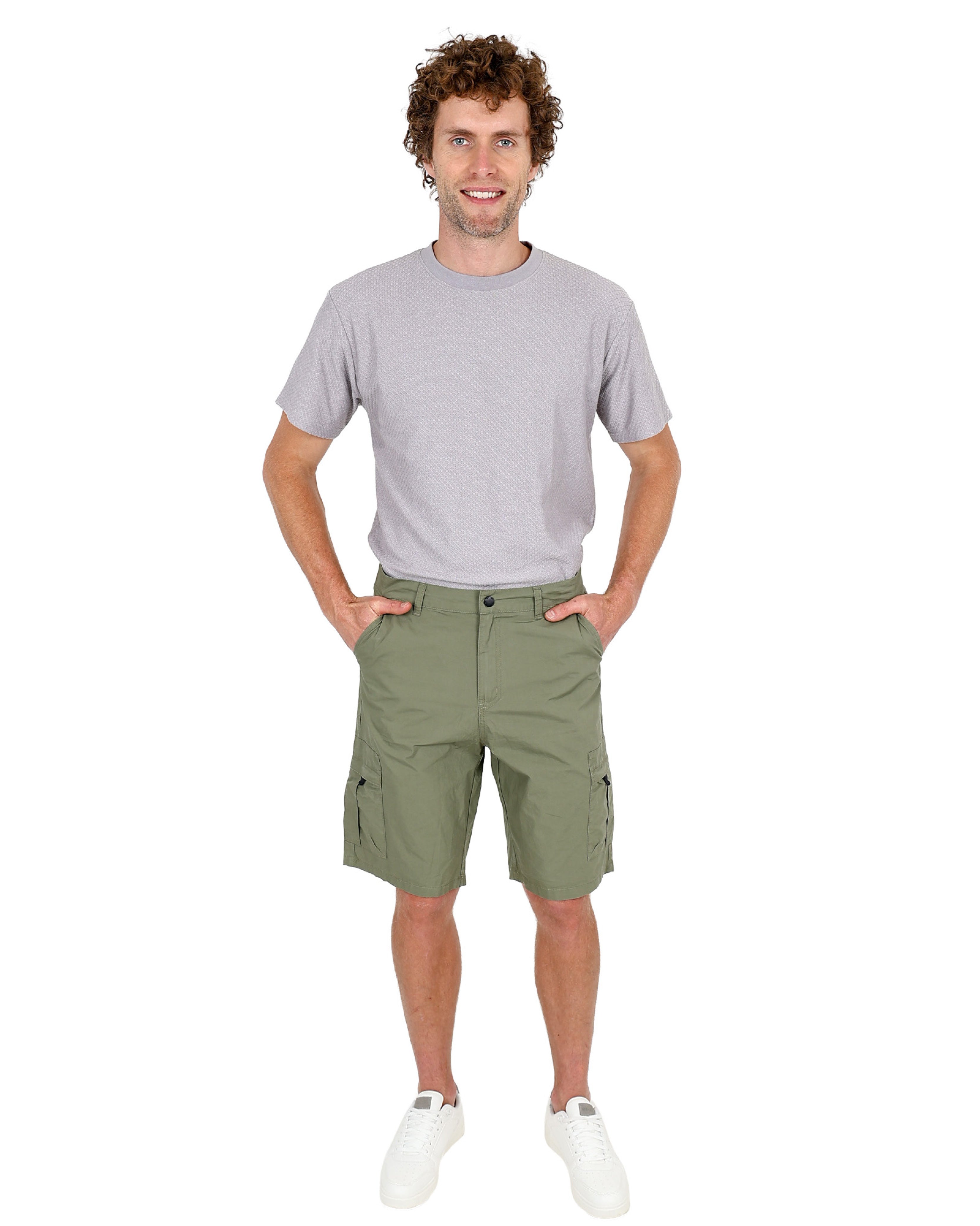 Fatigue Cotton Poplin Cargo Short