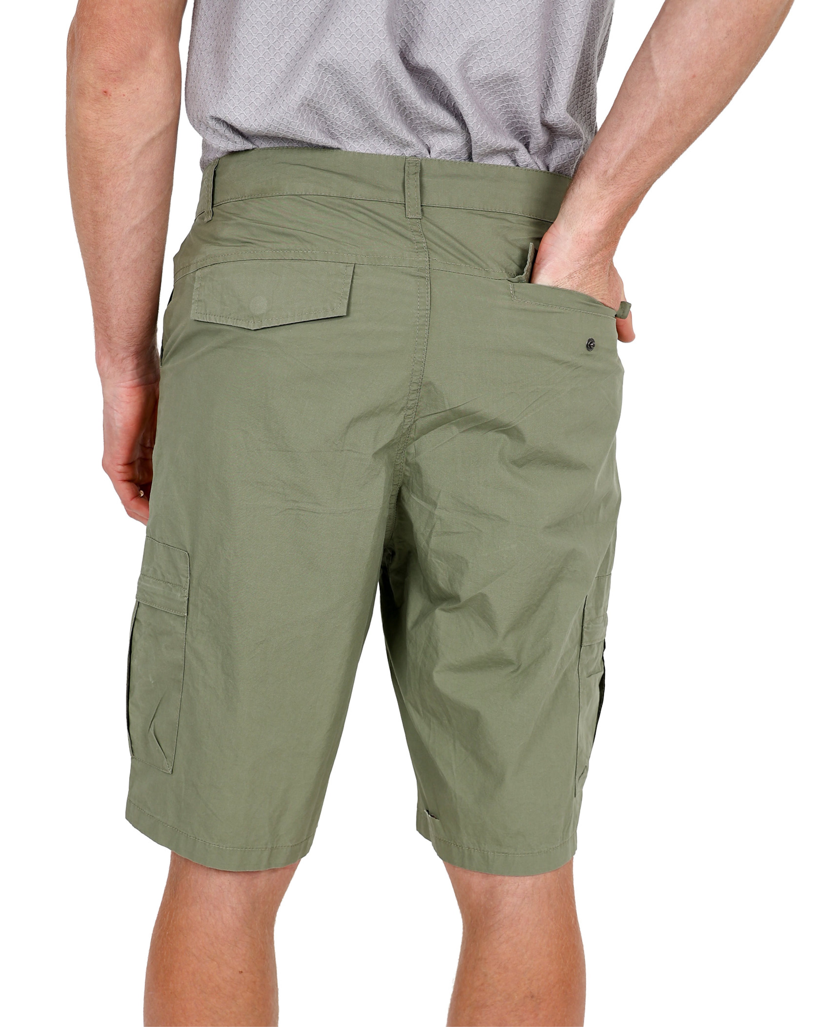 Fatigue Cotton Poplin Cargo Short