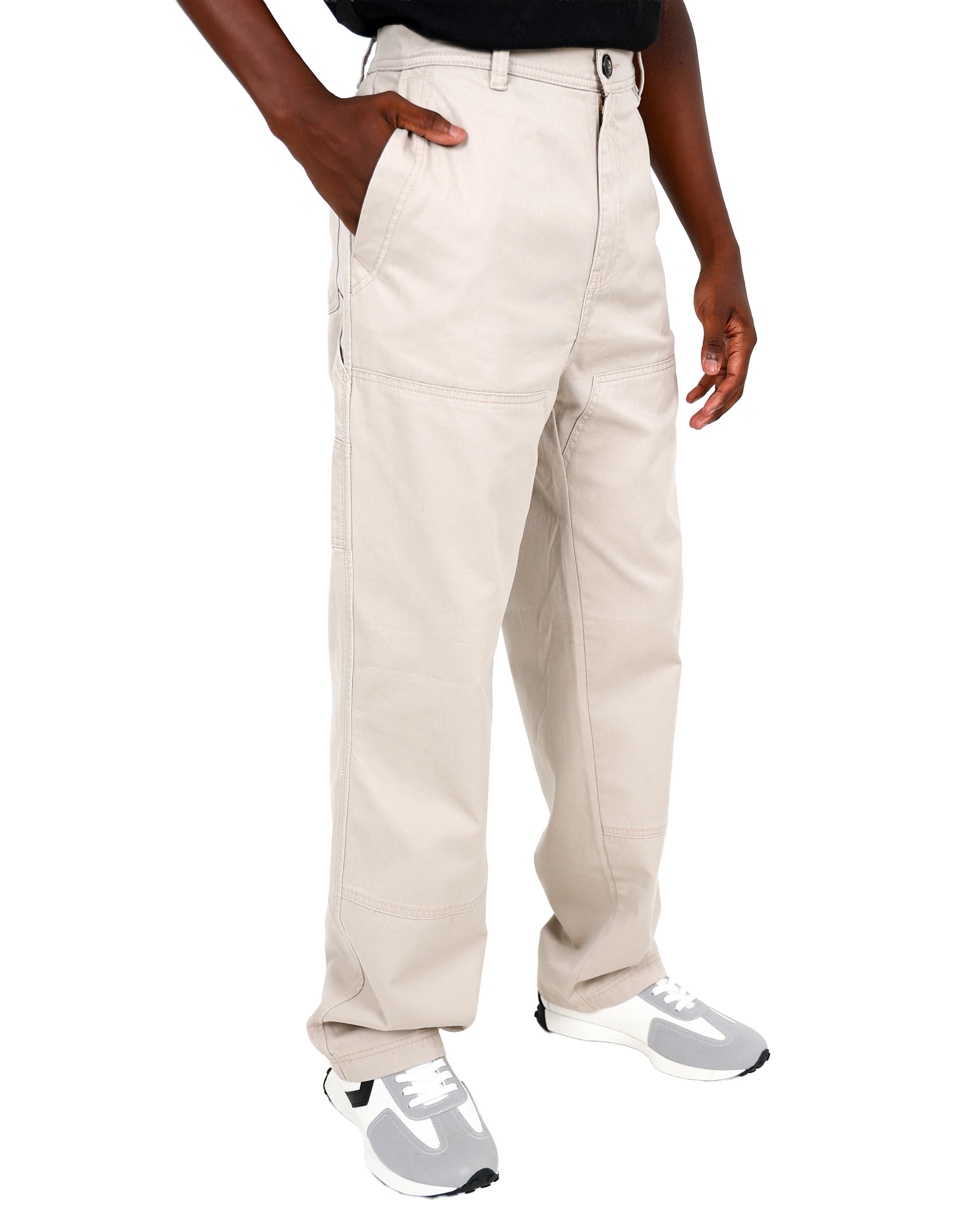 Stone Classic Cotton Straight Leg Carpenter Pant