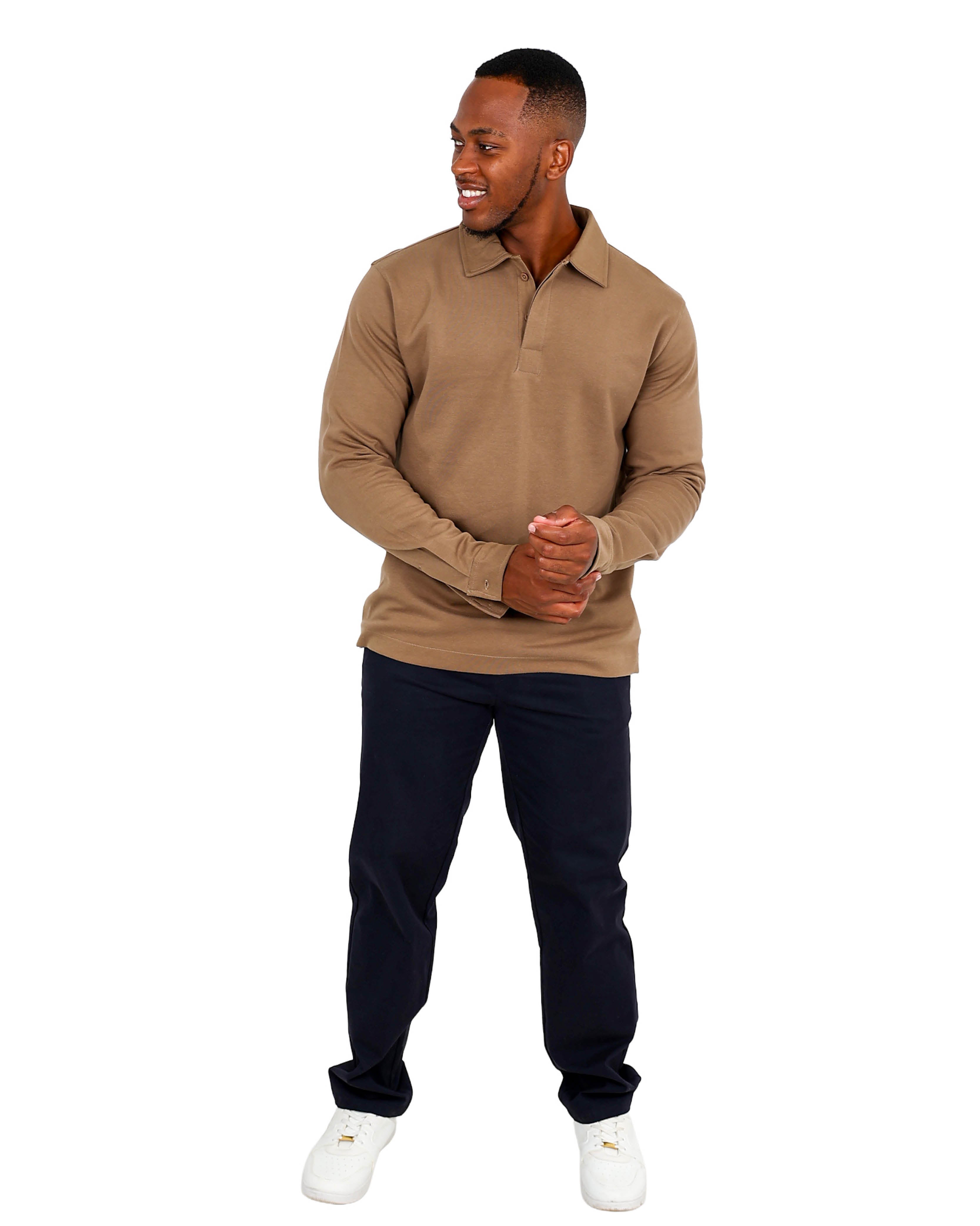Long Sleeve Bronze Golfer