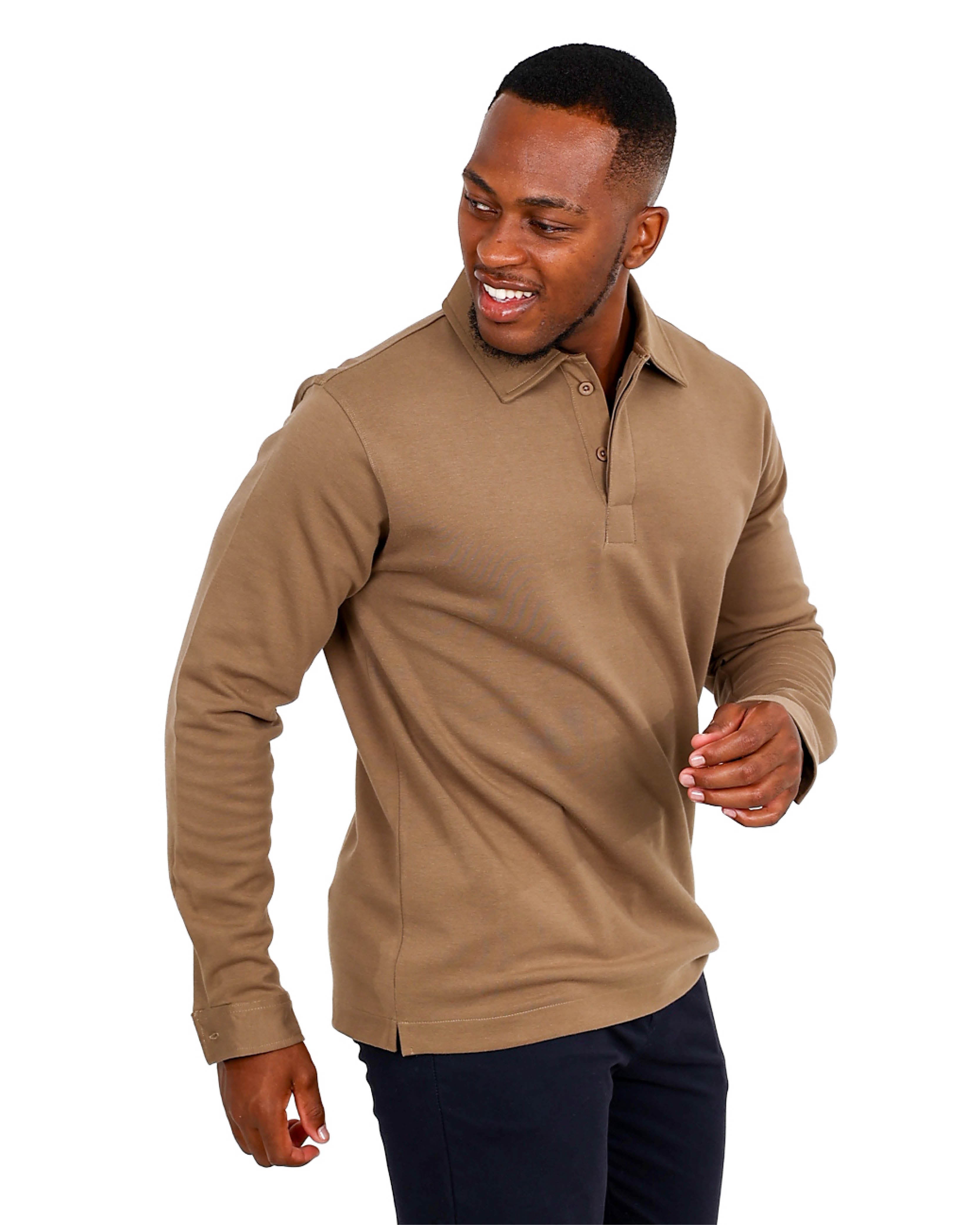 Long Sleeve Bronze Golfer