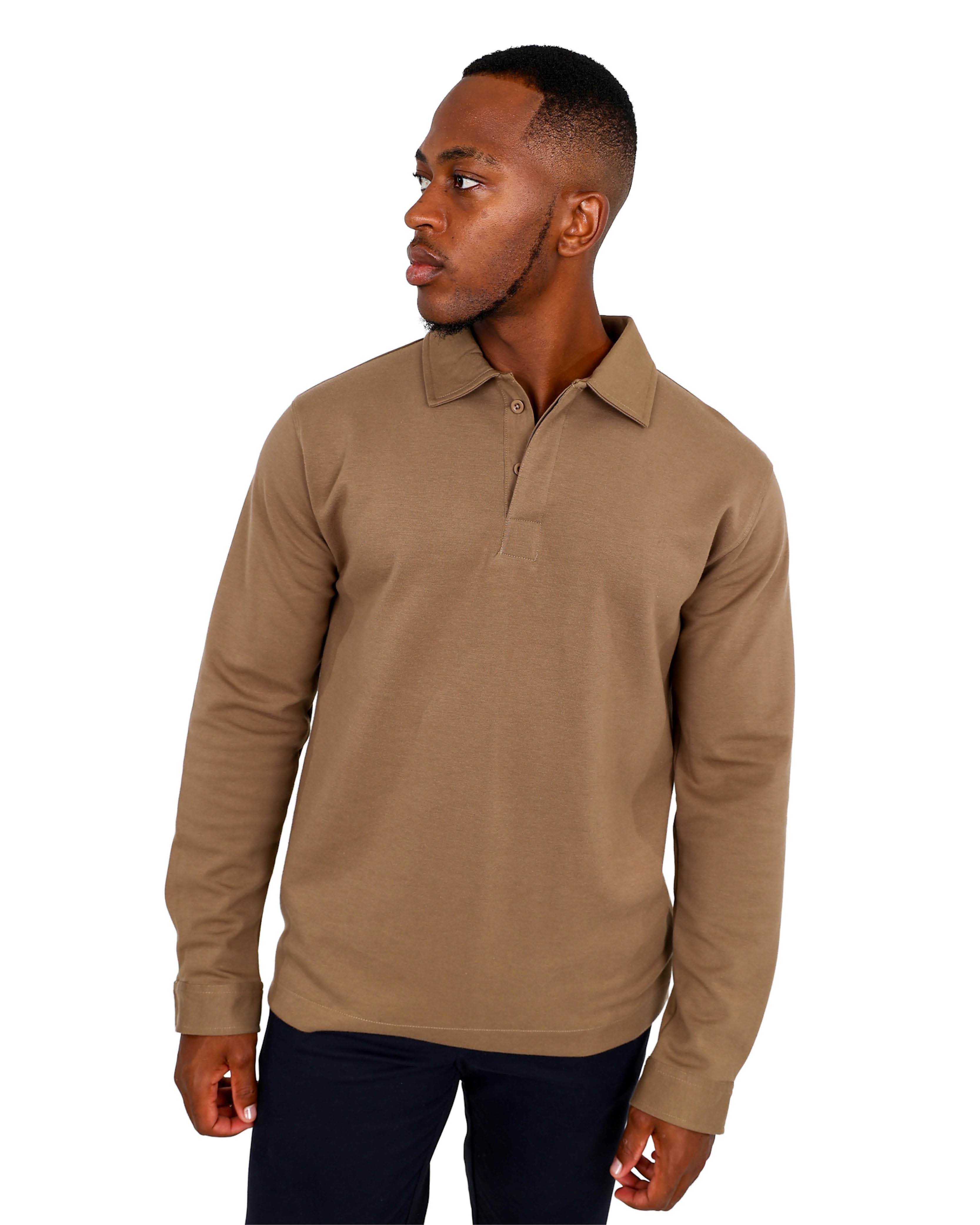 Long Sleeve Bronze Golfer