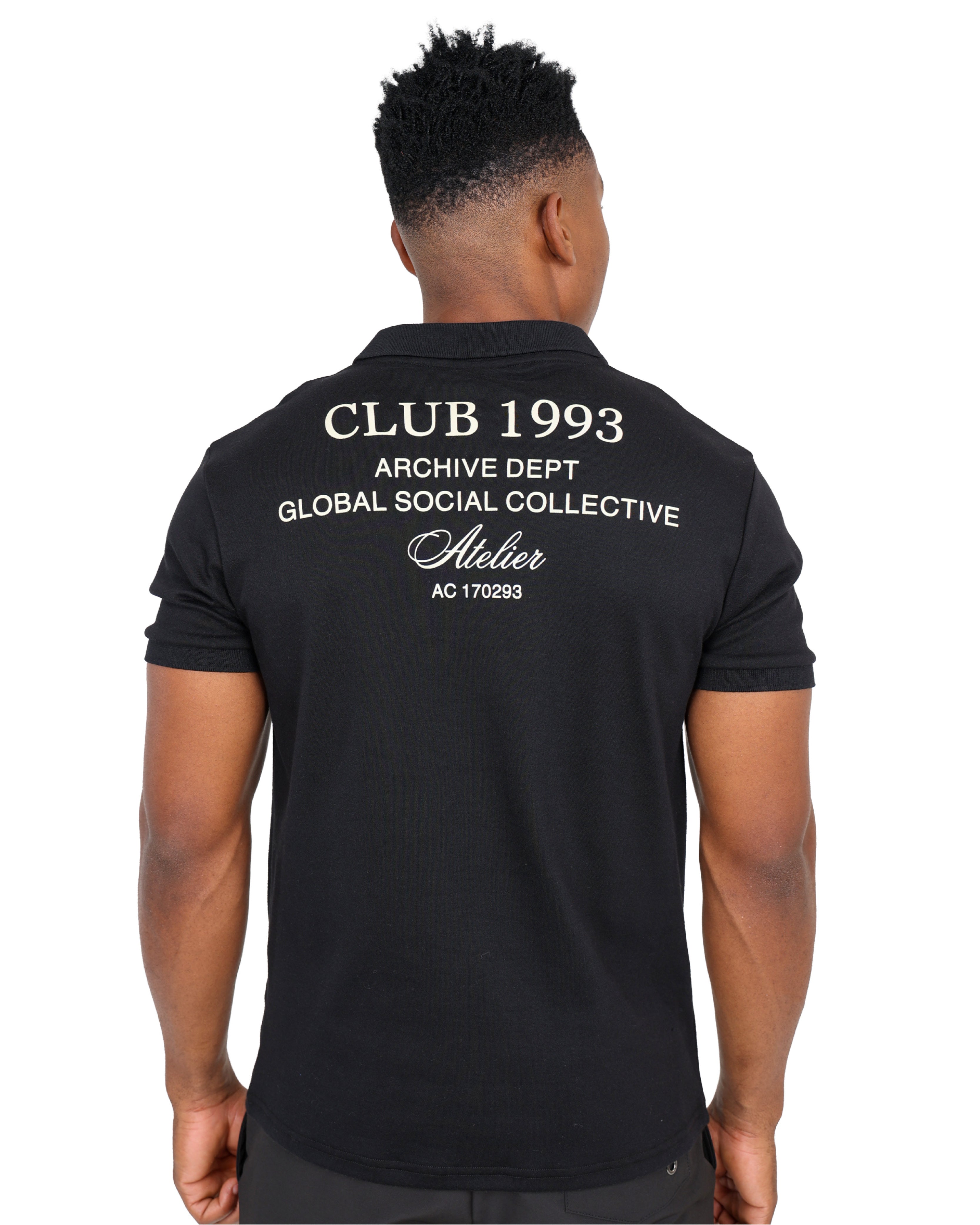 Cornelli Embroidered Short Sleeve Golfer
