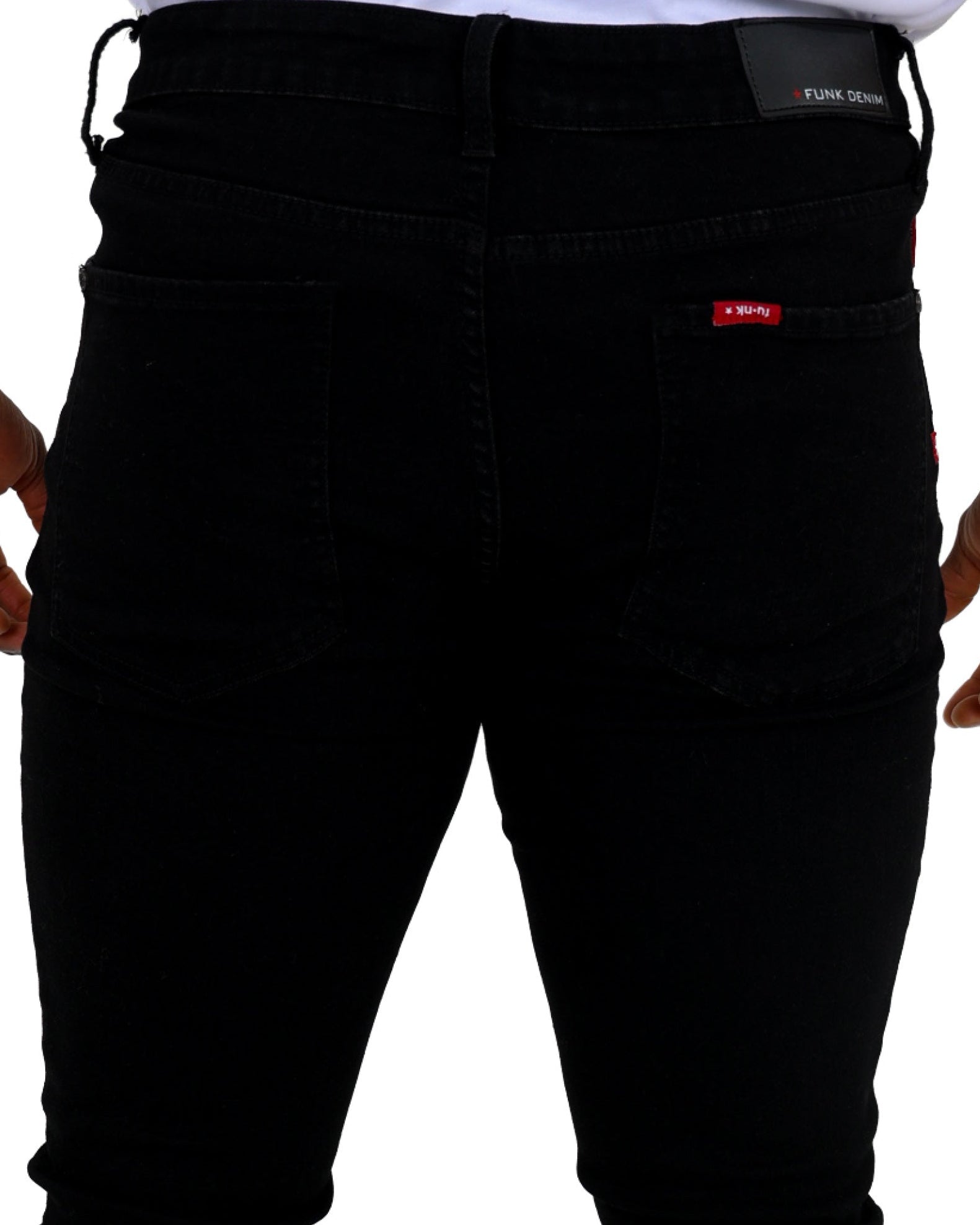 Funk Black Nexus Clean Styled Skinny Jeans