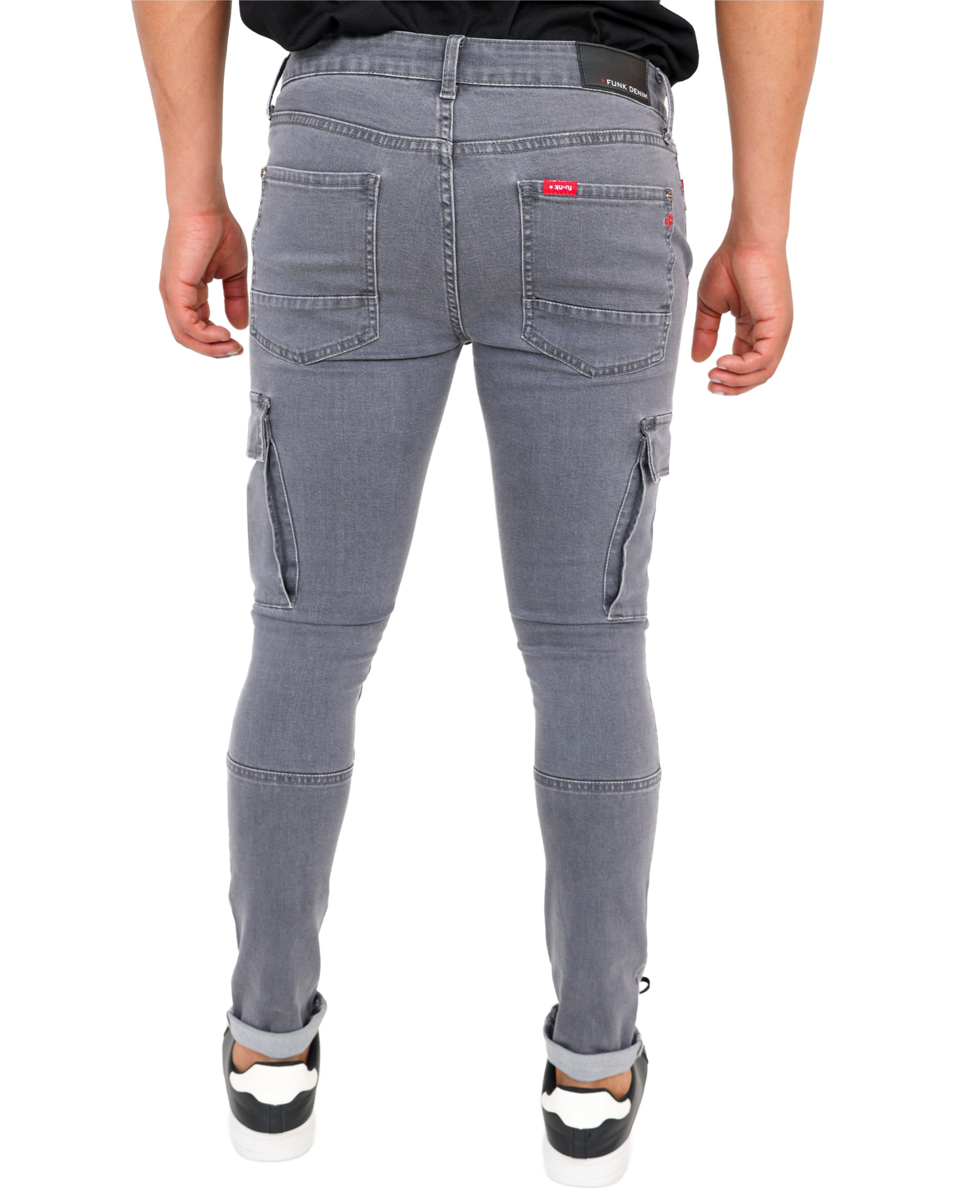Funk Vertex Cargo Skinny Fit Jeans