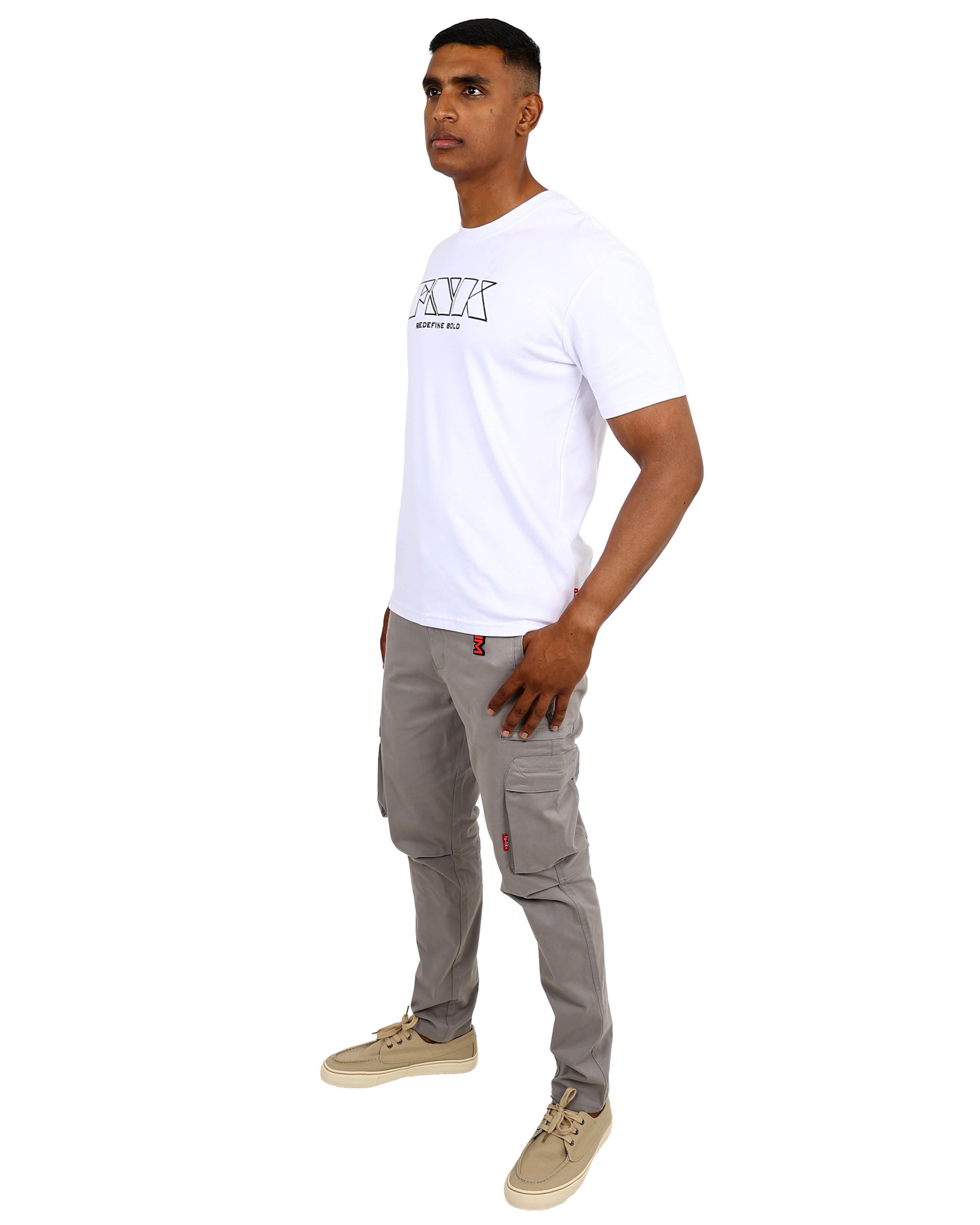 Funk Grey Utility Cargo Pants