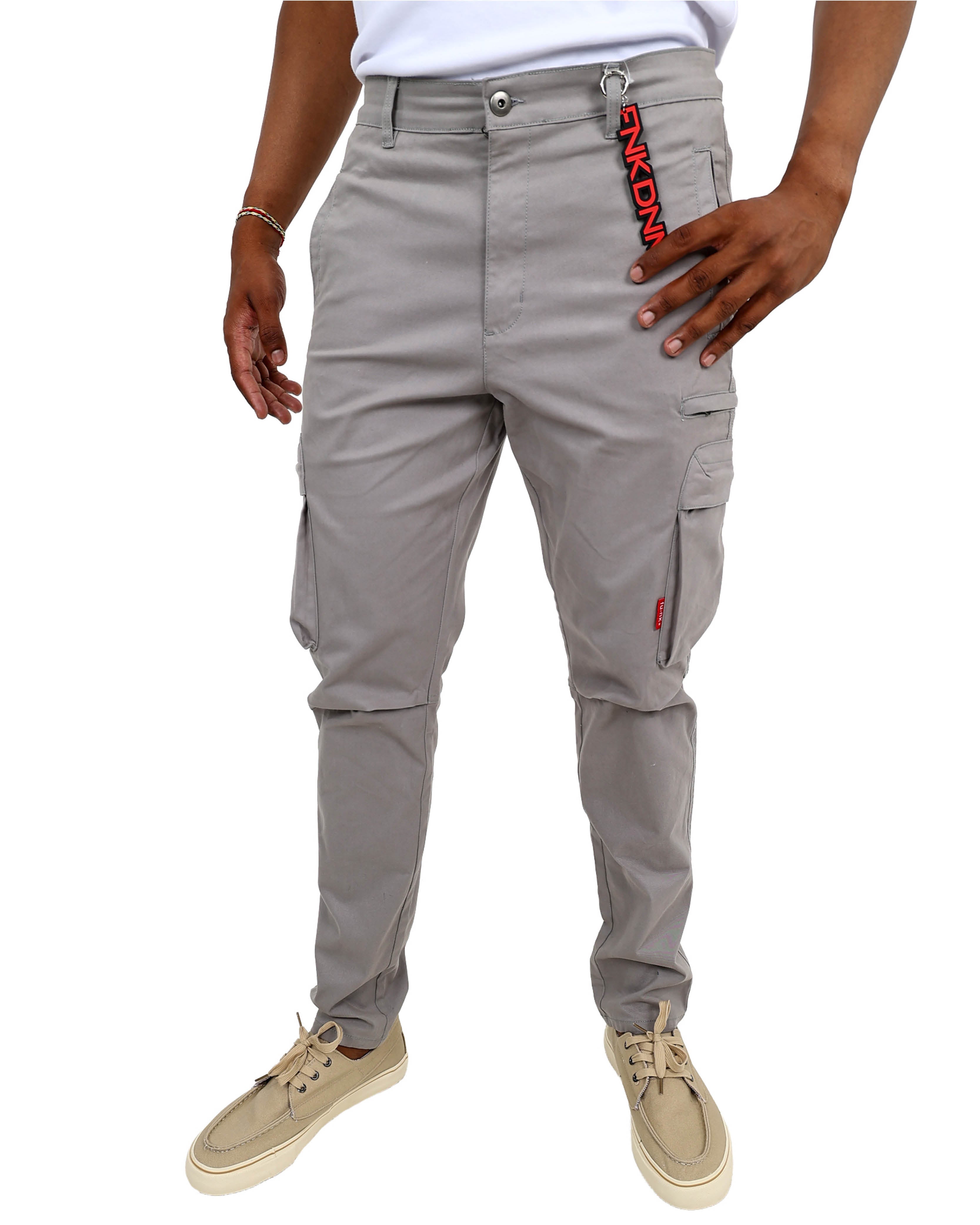 Funk Grey Utility Cargo Pants