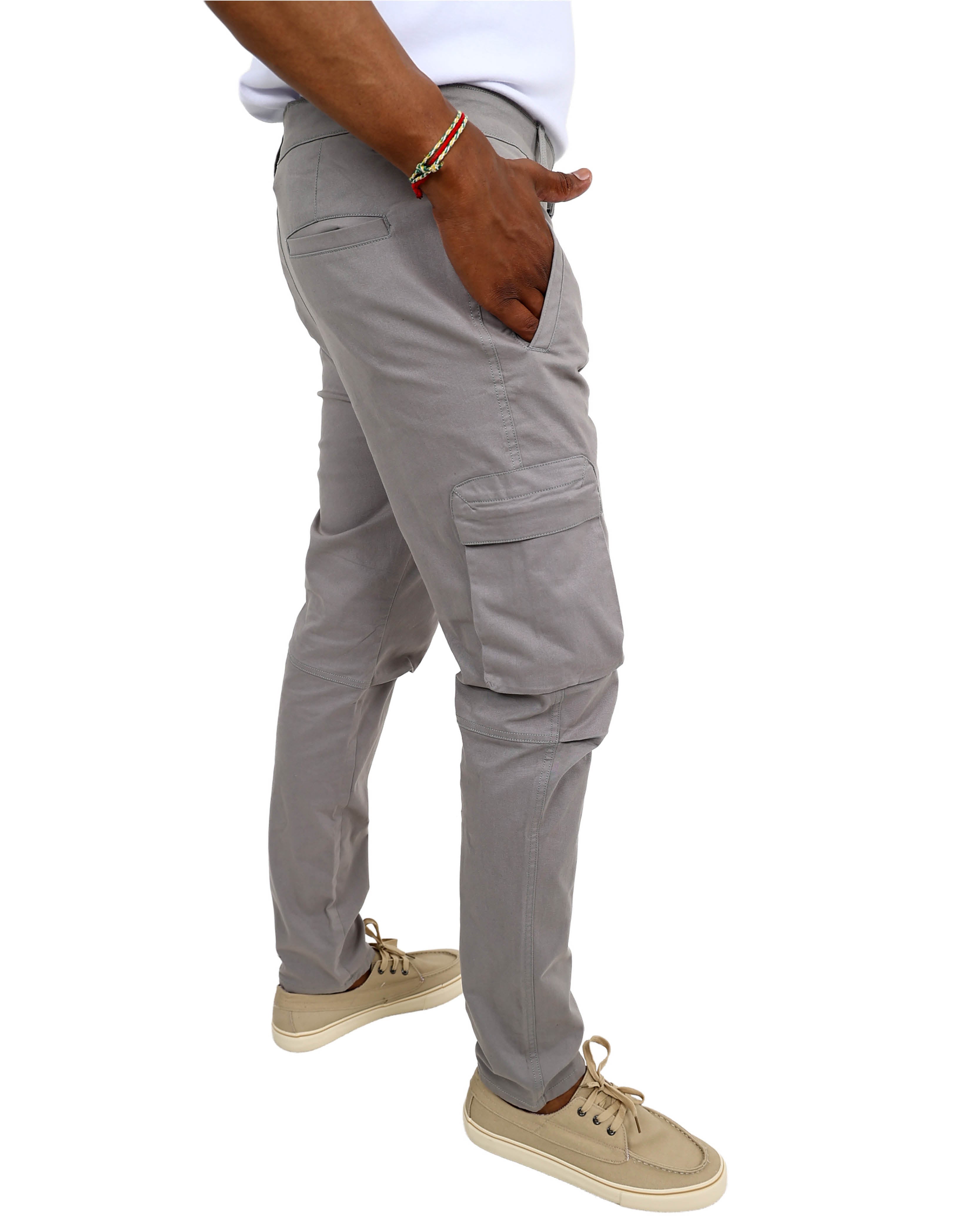 Funk Grey Utility Cargo Pants