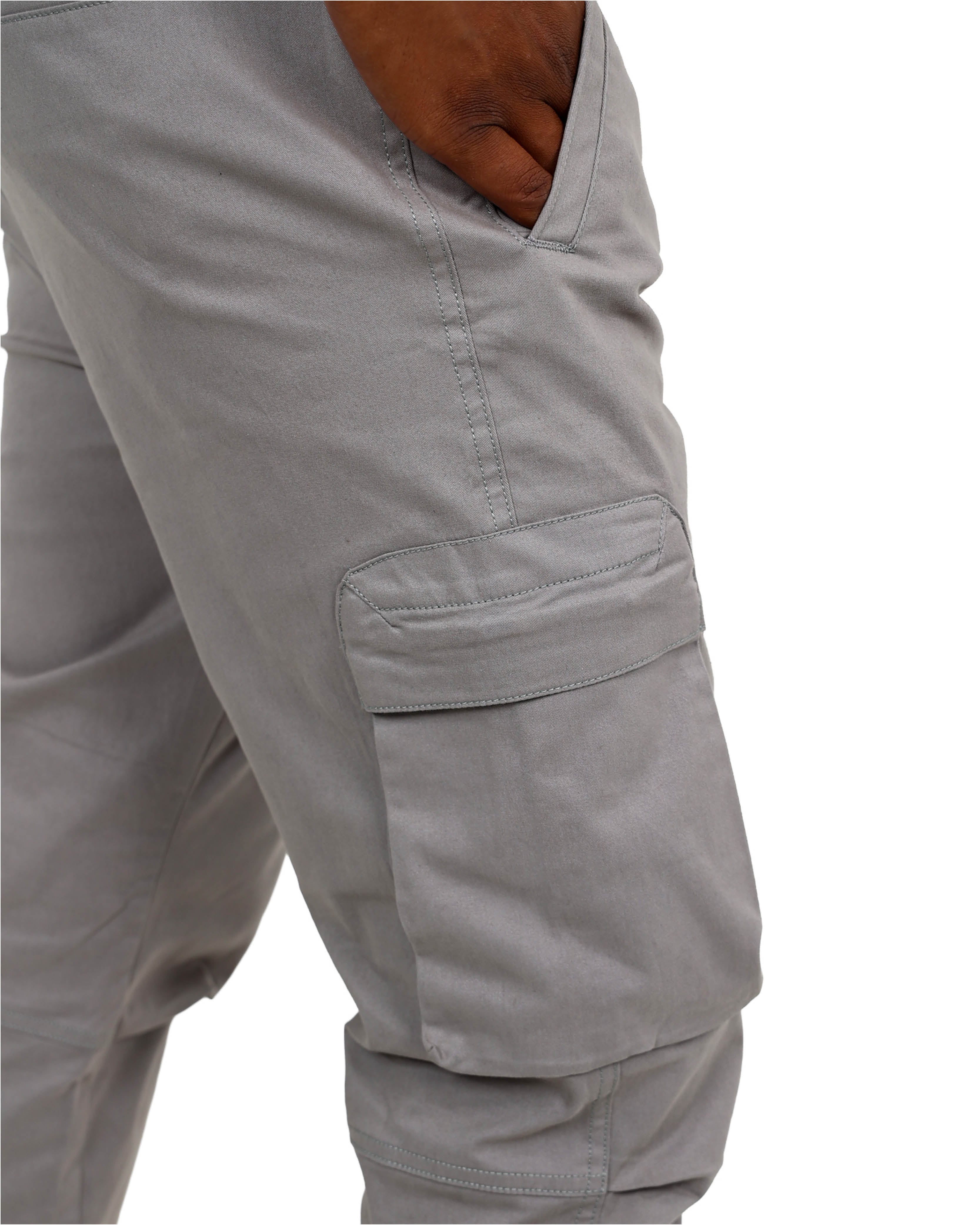 Funk Grey Utility Cargo Pants
