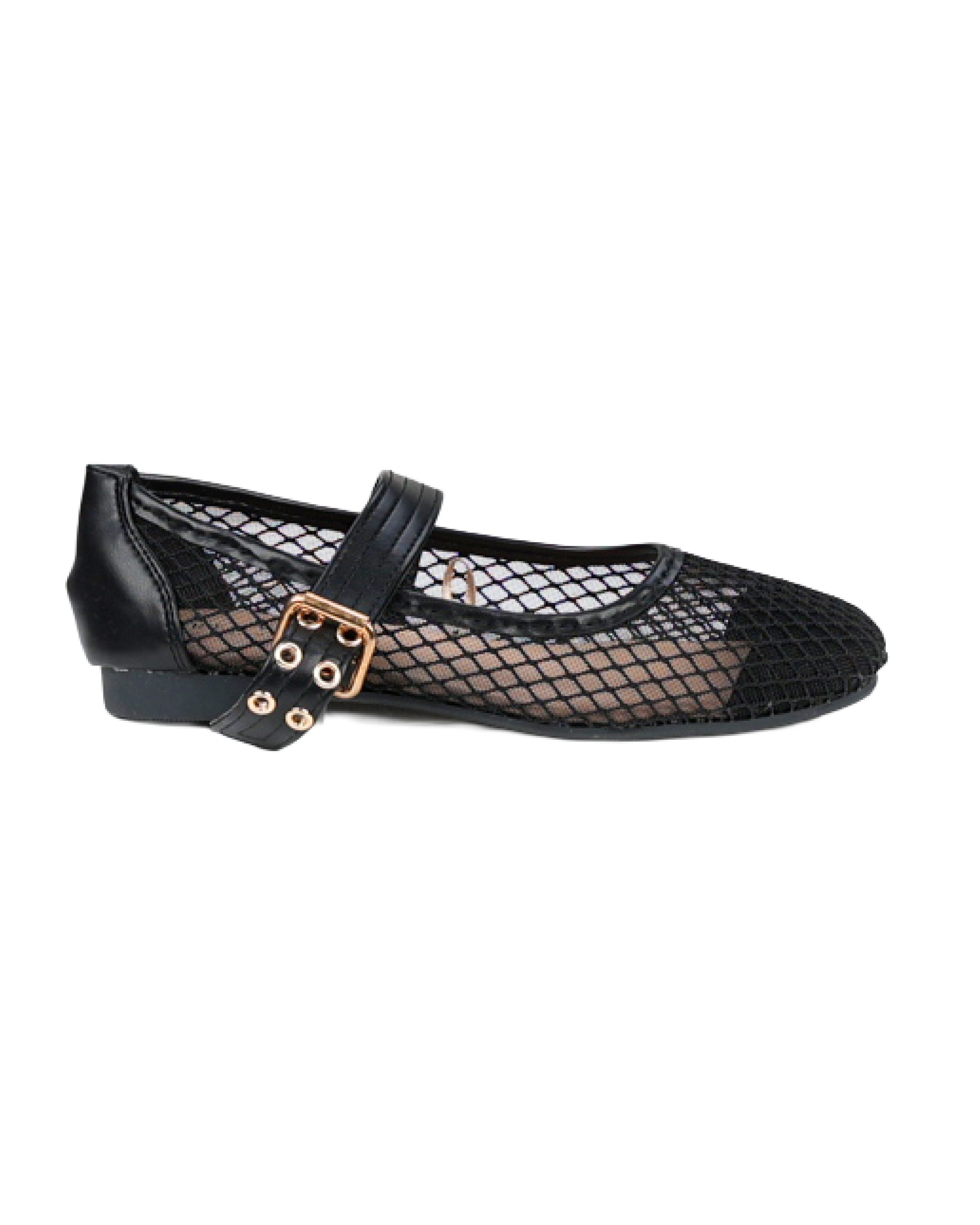Big Girl Diamond Mesh Formal Pumps