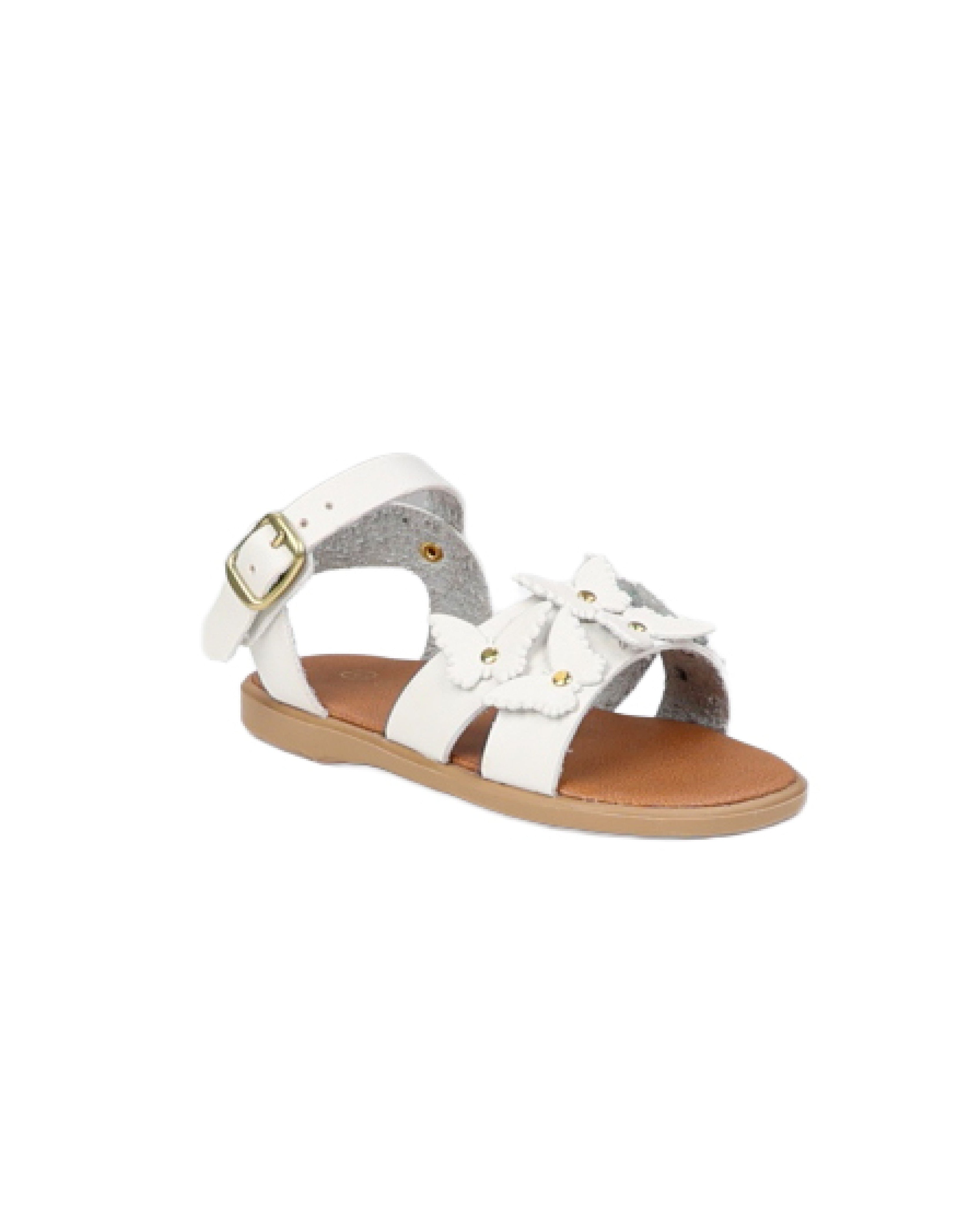 Girls Butterfly Detail Ankle Strap Sandal