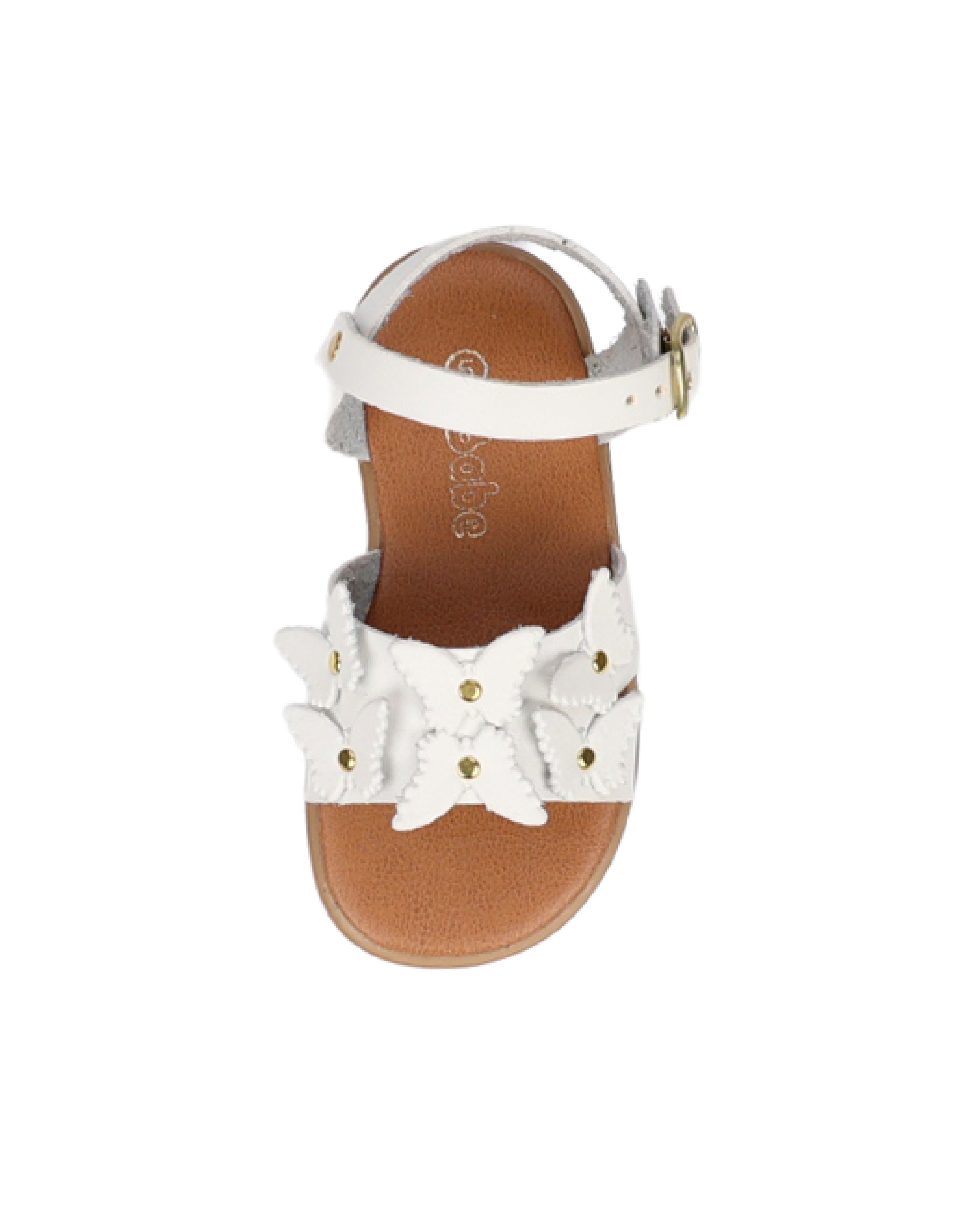 Girls Butterfly Detail Ankle Strap Sandal