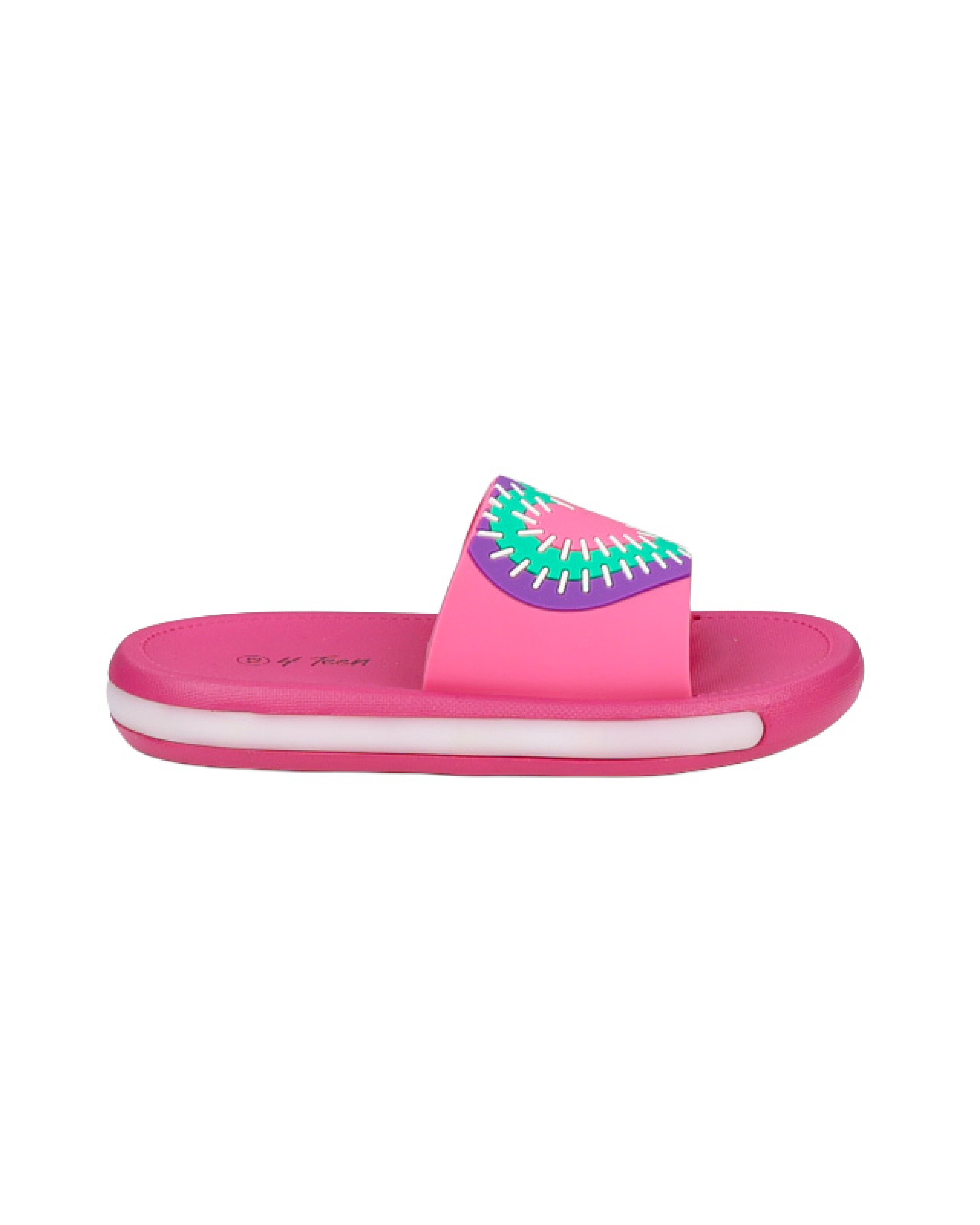 Girls Heart Detail Light up Pool Slide