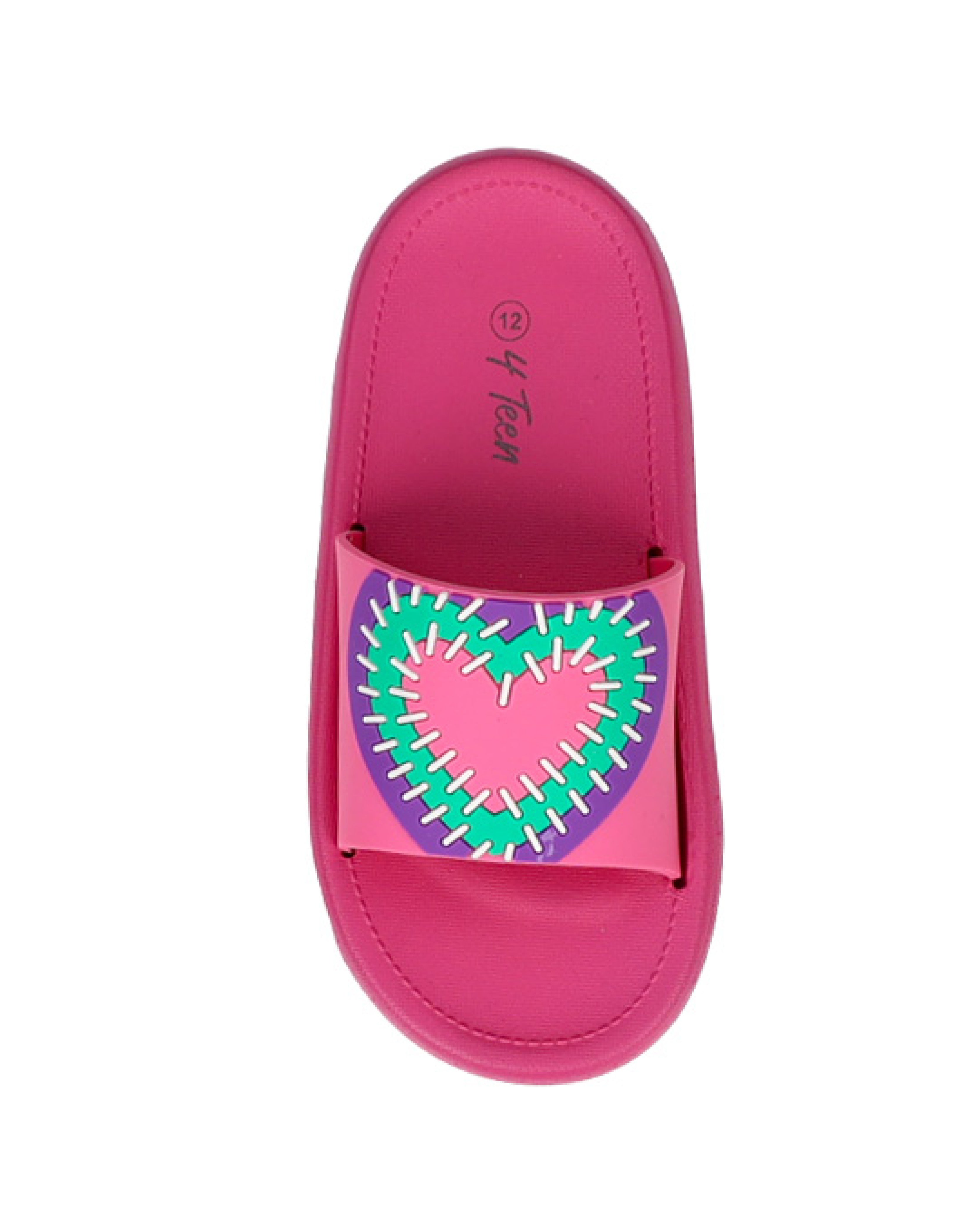Girls Heart Detail Light up Pool Slide