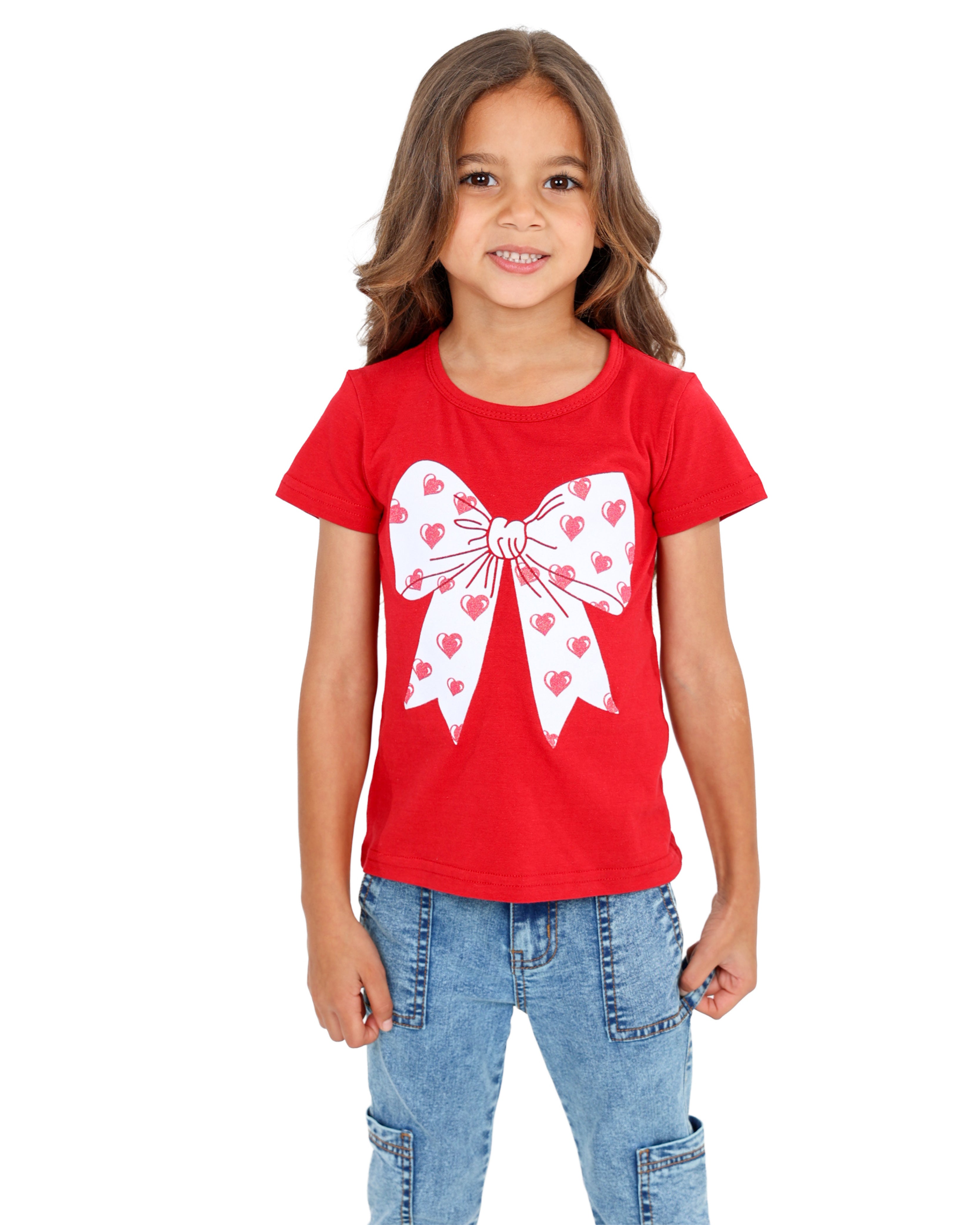 Short Sleeve Statement Bow T-Shirt
