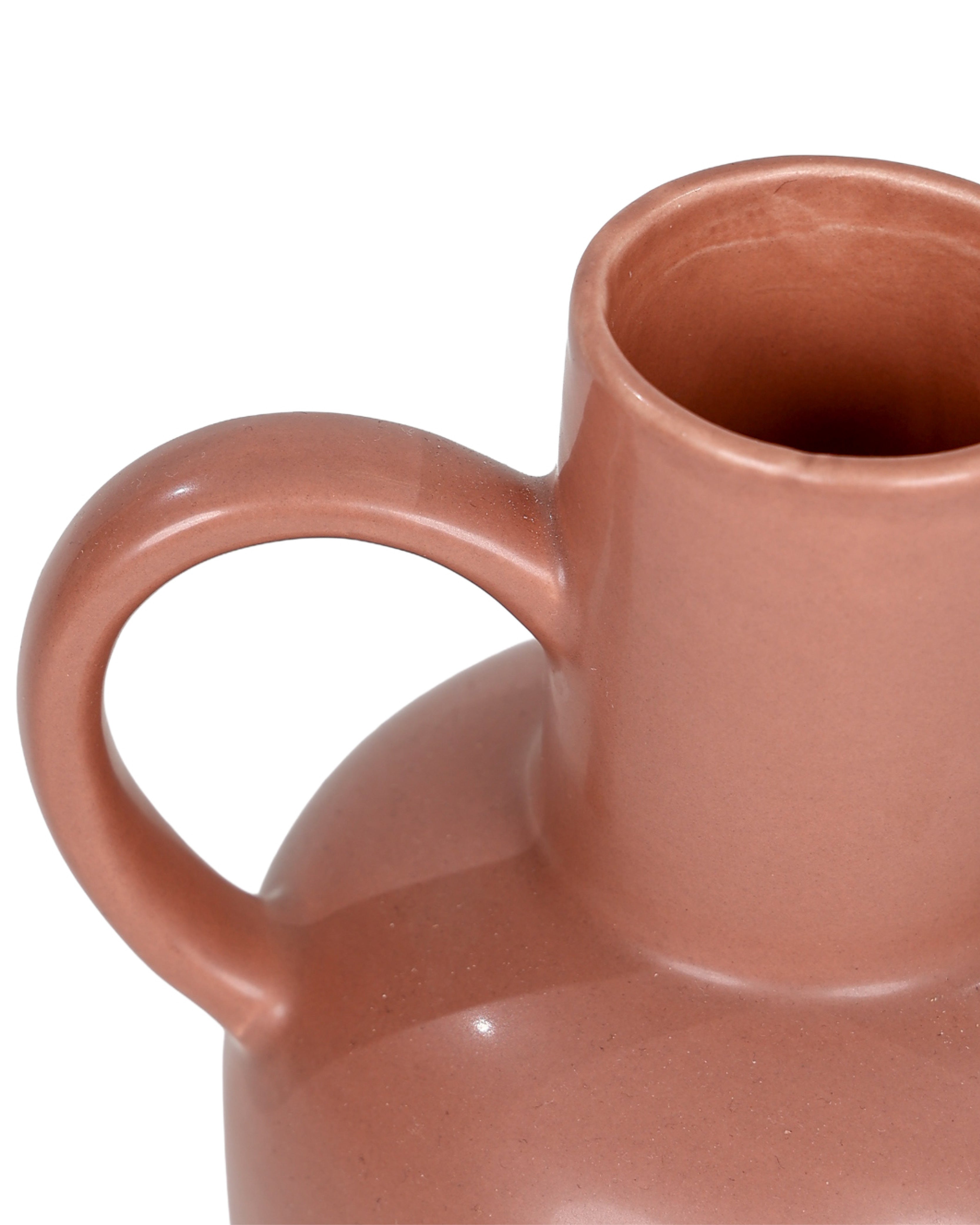 Blush Grecian Belly Vase