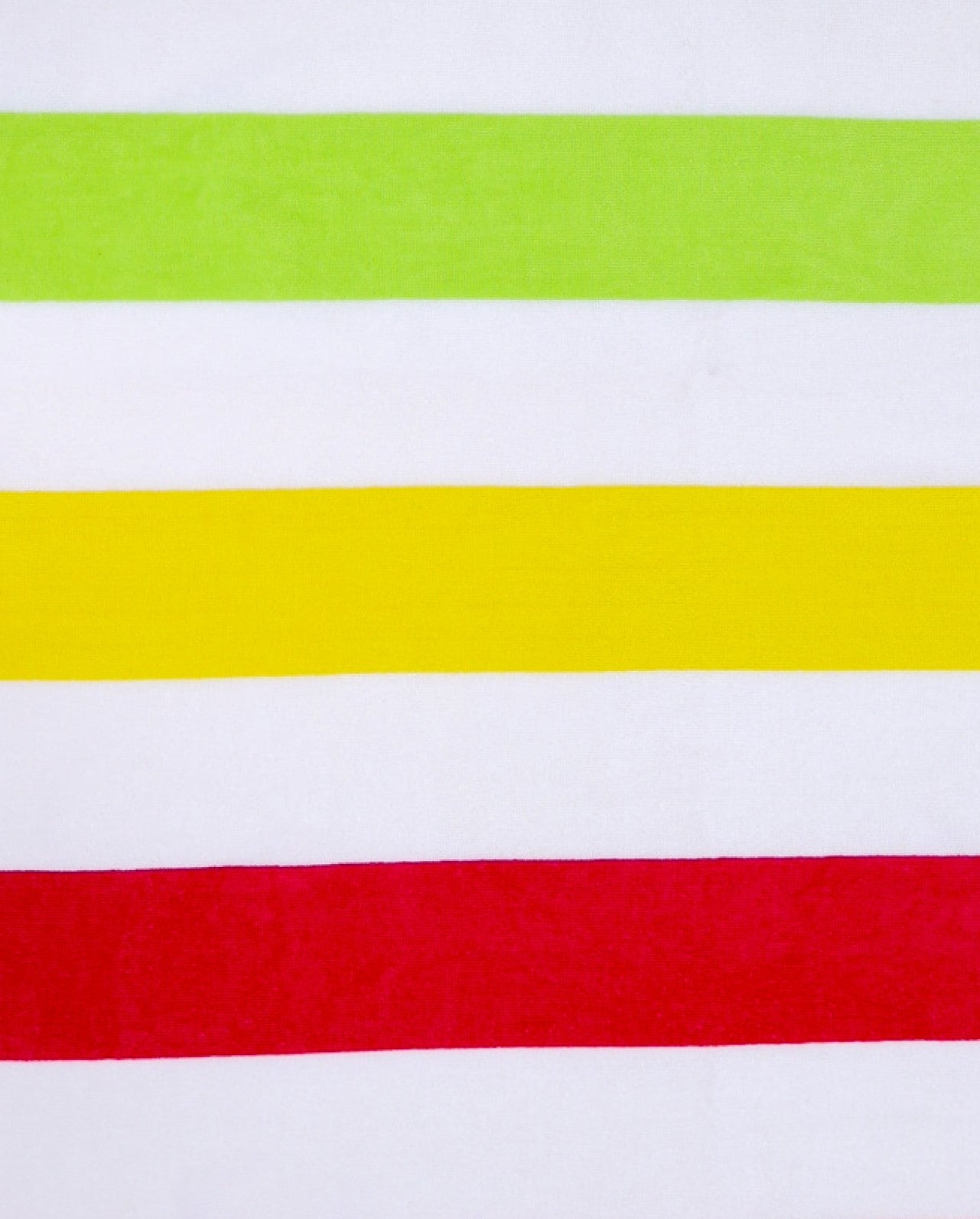 Multi Stripe Velour Beach Towel