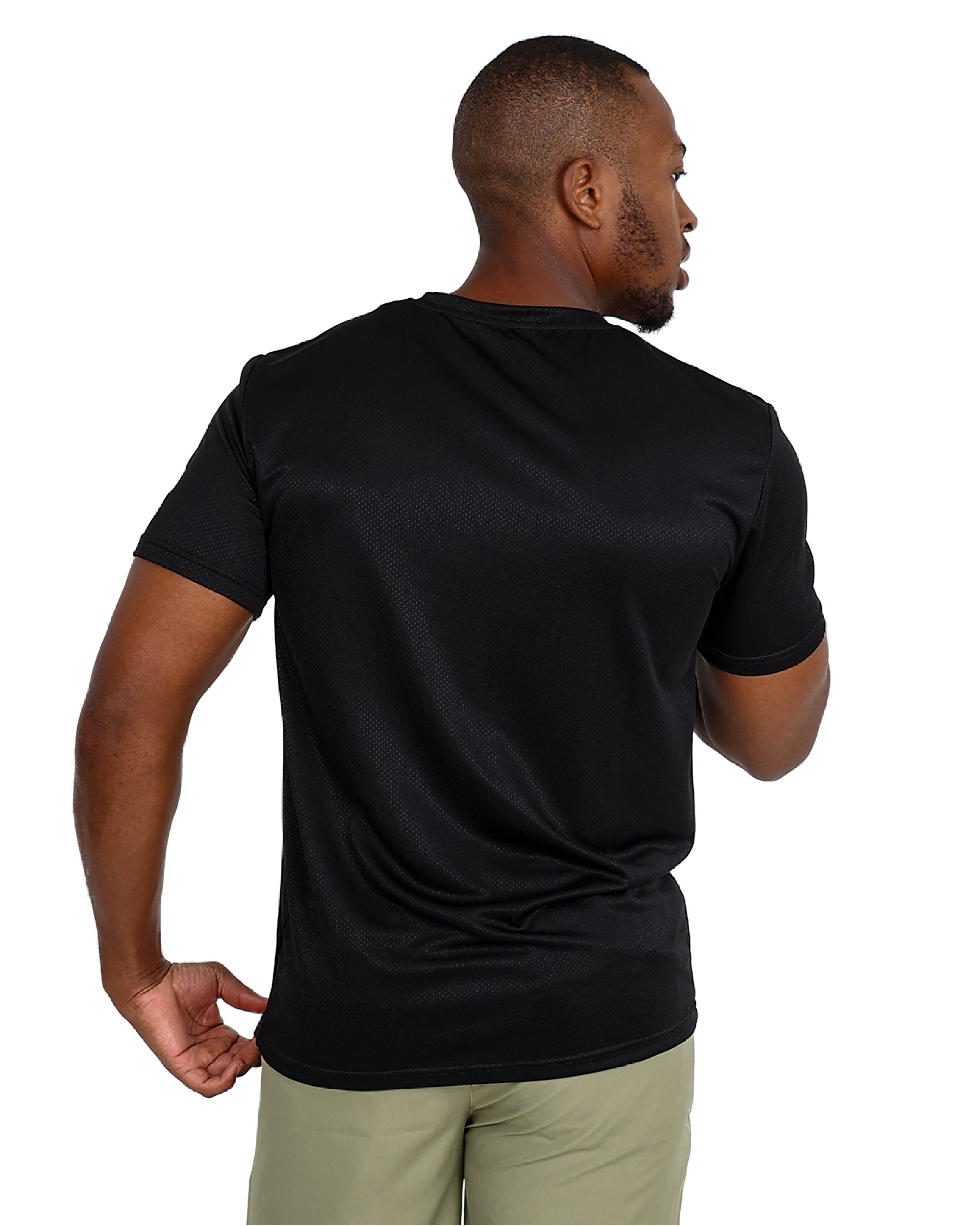 Short Sleeve Black Slogan Active T-Shirt