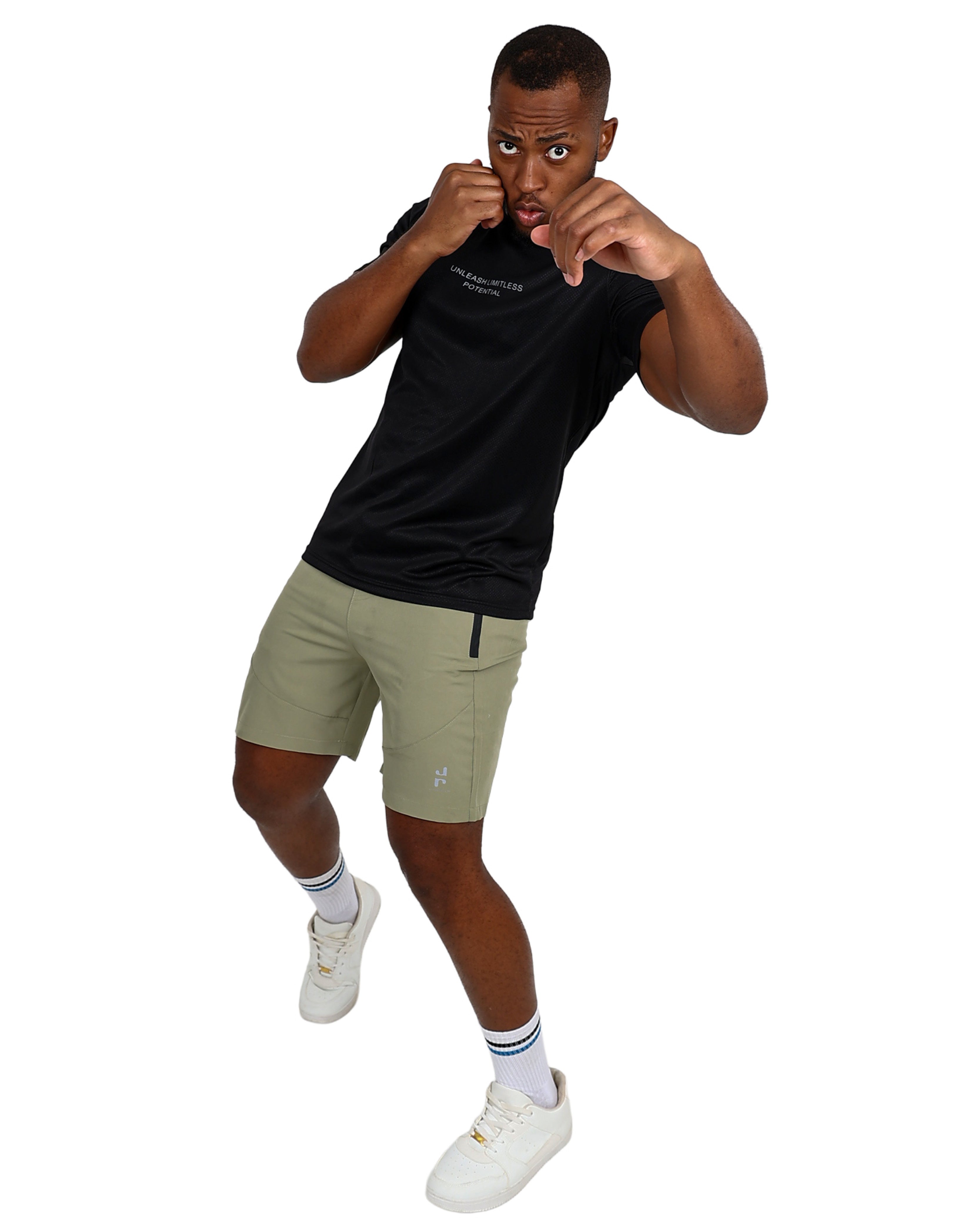 Fatigue Four Way Stretch Active Shorts